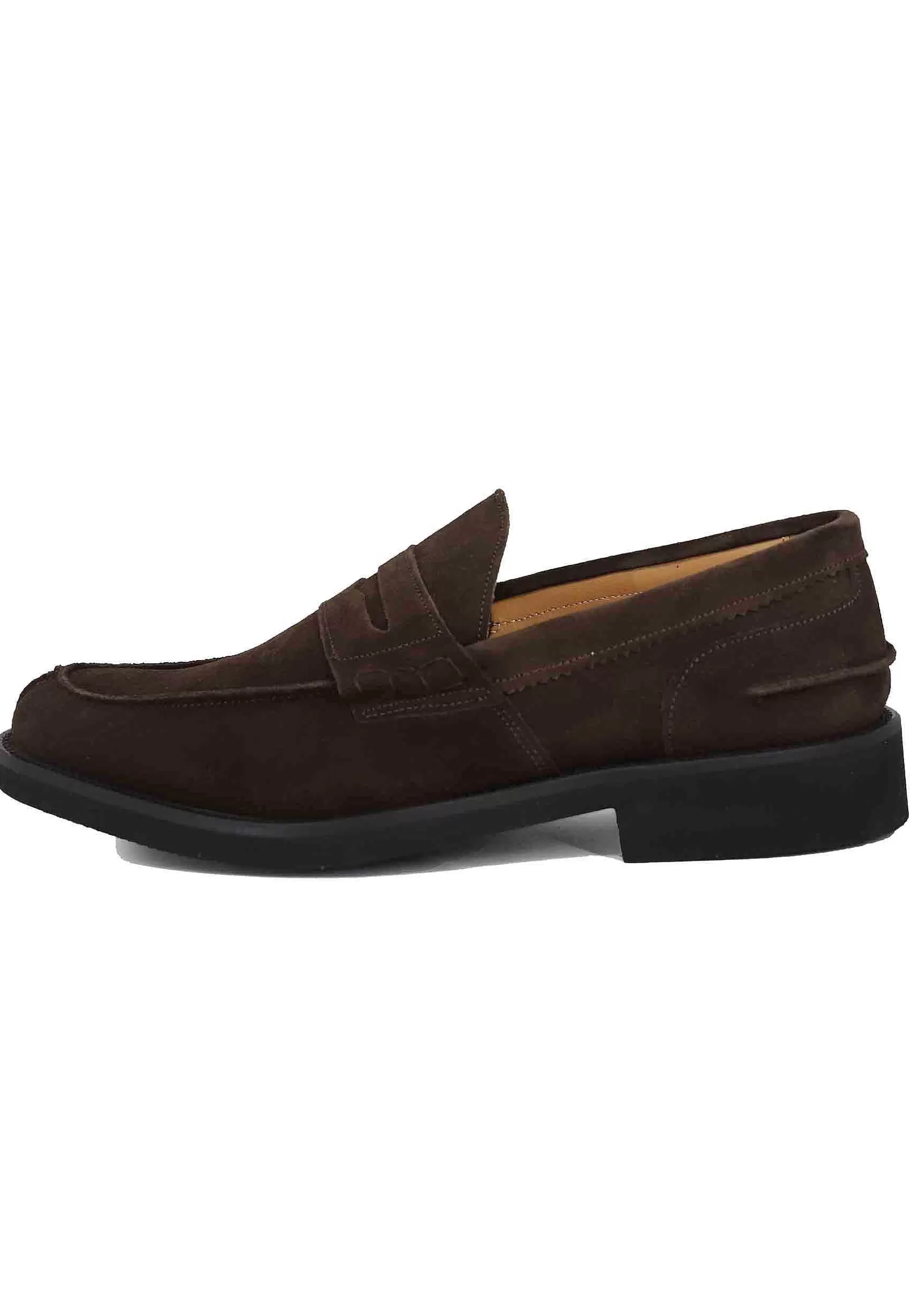 Mocassini Uomo In Camoscio Testa Di Moro Con Suola In Gomma Ultra Light** Shop