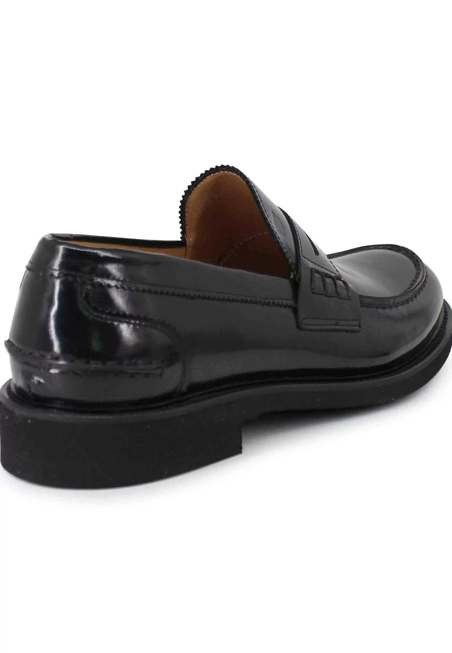 Mocassini Uomo In Pelle Nera Con Suola Cucita In Gomma Ultra Leggera*Florsheim Best Sale
