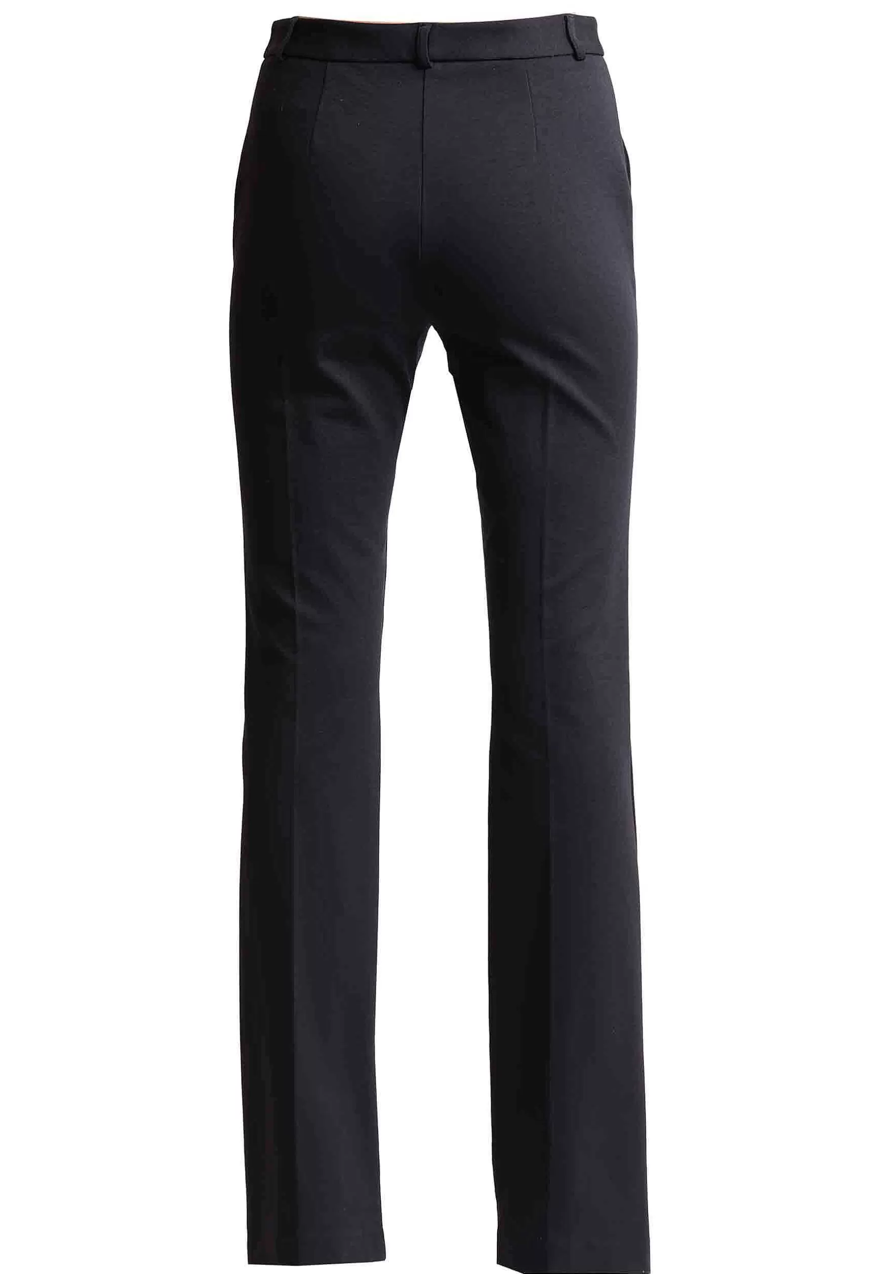 Pantaloni Donna Comfy Jersey In Jersey Nero Con Tasche All'Inglese*Maliparmi Cheap