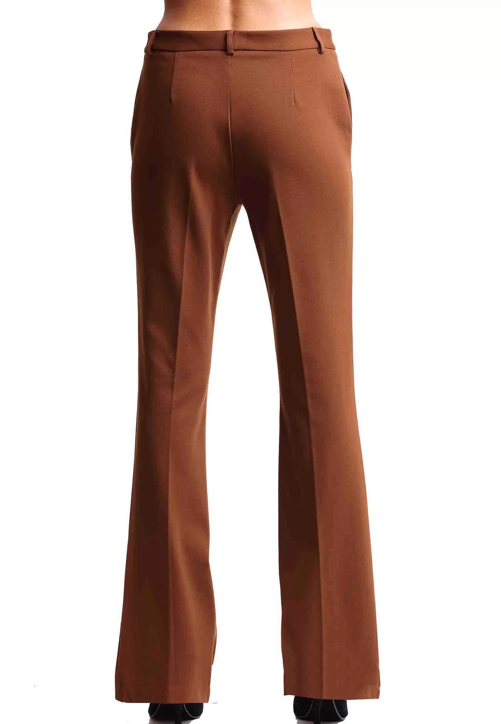Pantaloni Donna Comfy Jersey In Jersey Orzo Con Tasche All'Inglese*Maliparmi Cheap