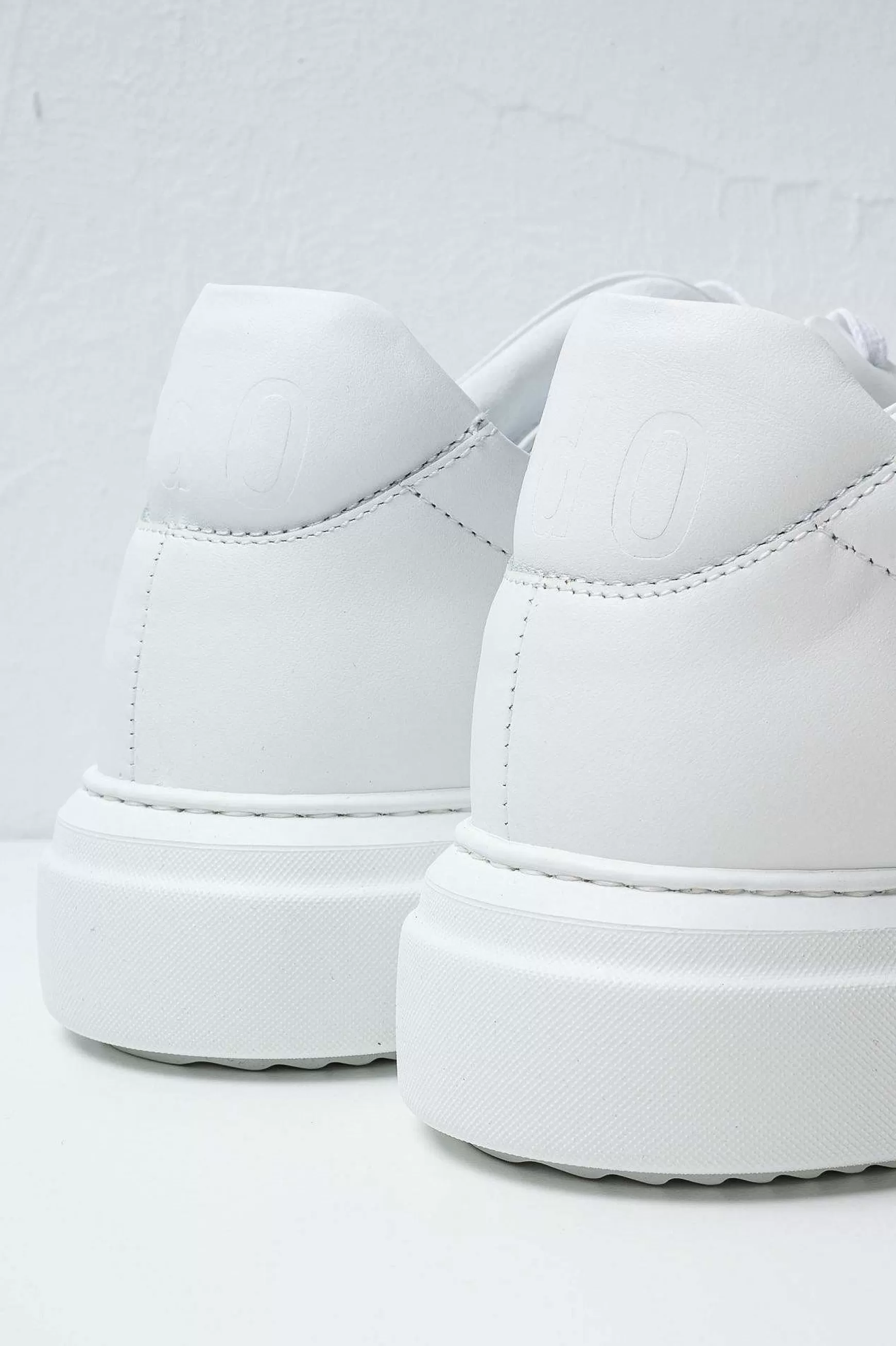 'Oro Foro Italico Leather Sneakers White Men's*Pantofola d Hot