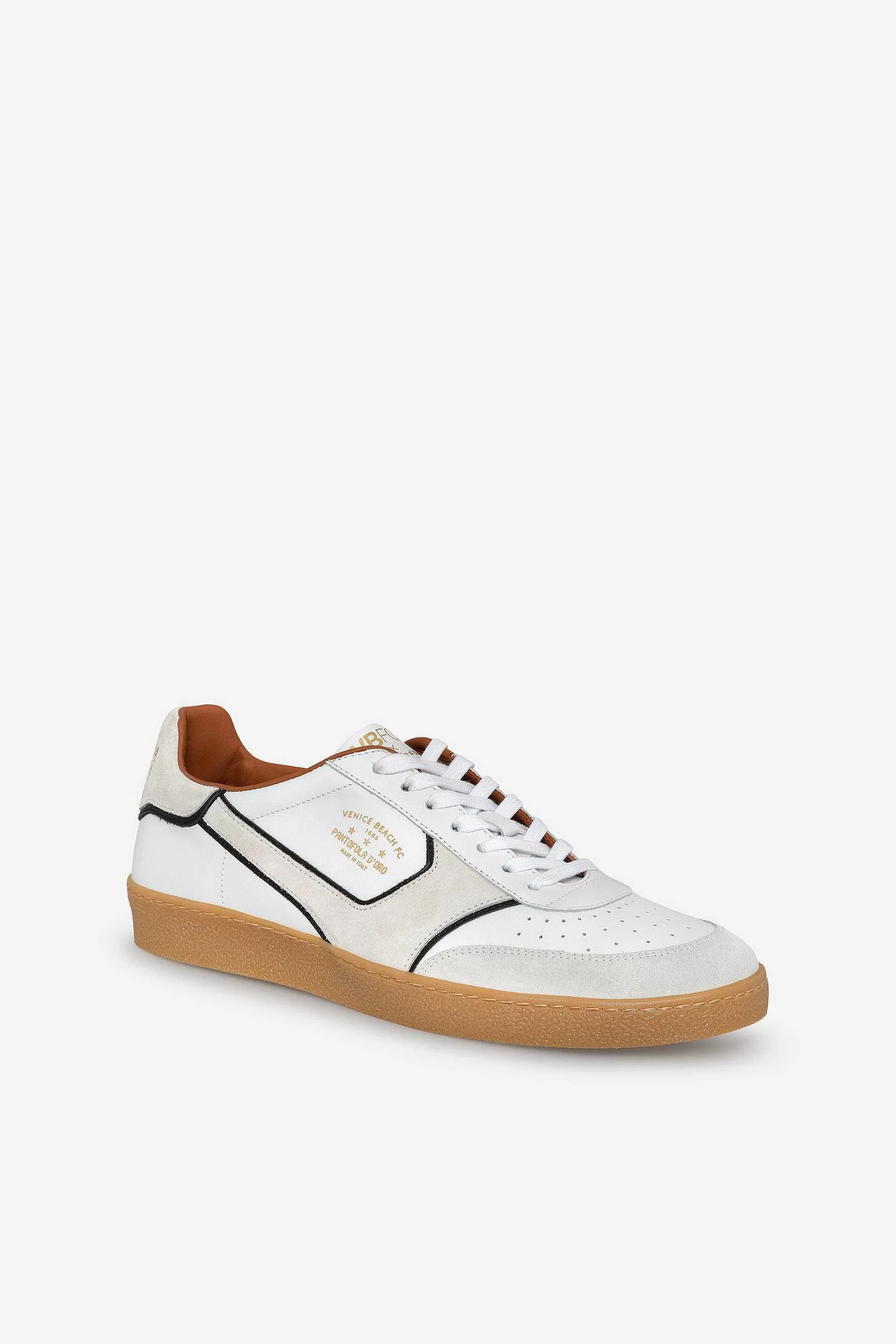 'Oro Pdo X Venice Beach Fc Archive Sneakers White Men's Promo*Pantofola d Cheap