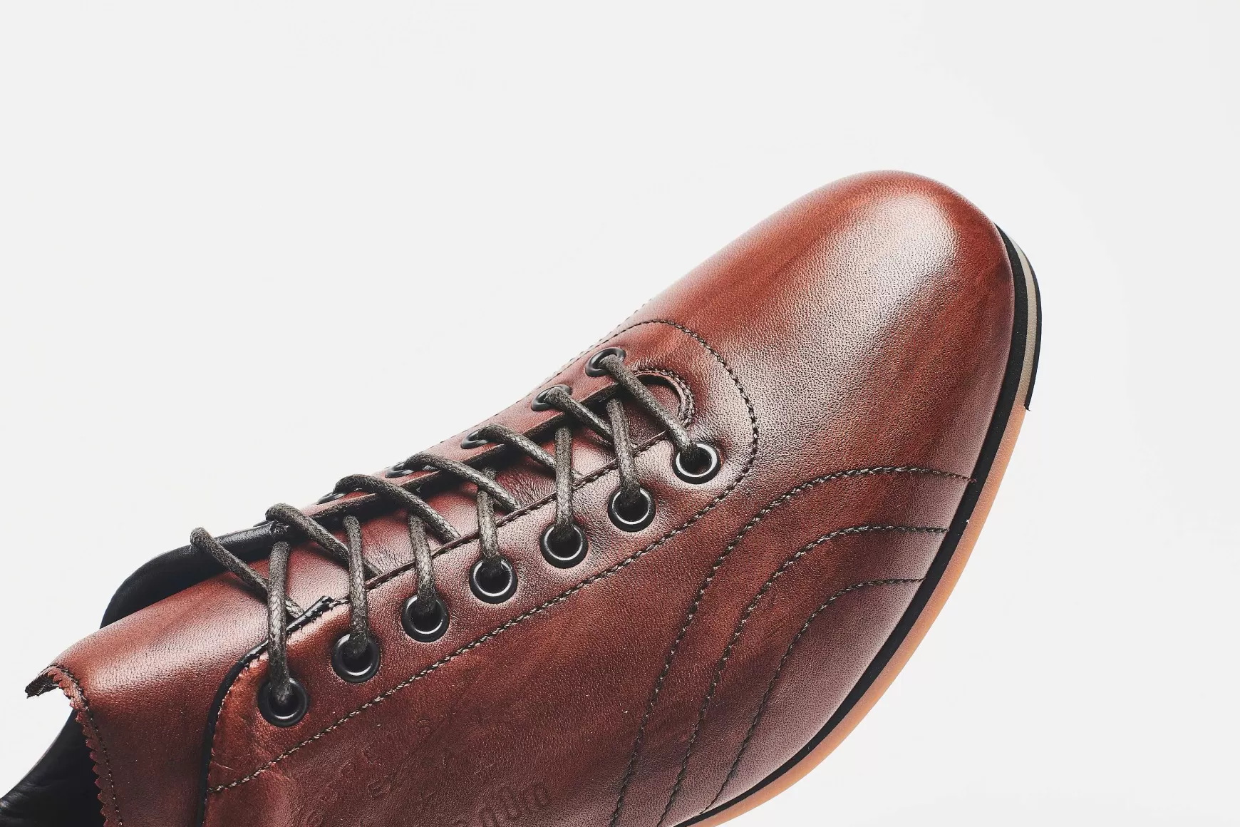 'Oro Scarpe Classiche In Pelle Superleggera Brown Men's*Pantofola d Outlet