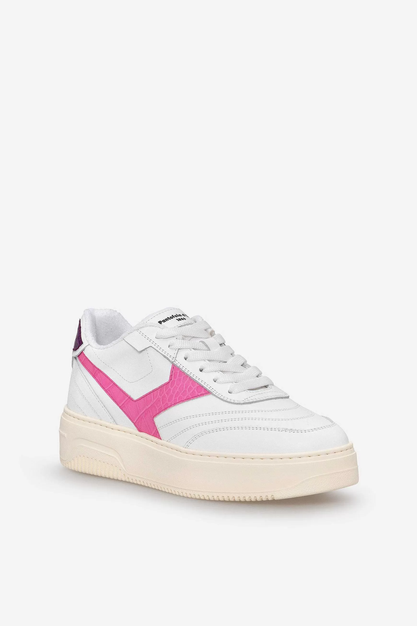'Oro Sneaker Da Donna Crossball White Women's Promo*Pantofola d Discount