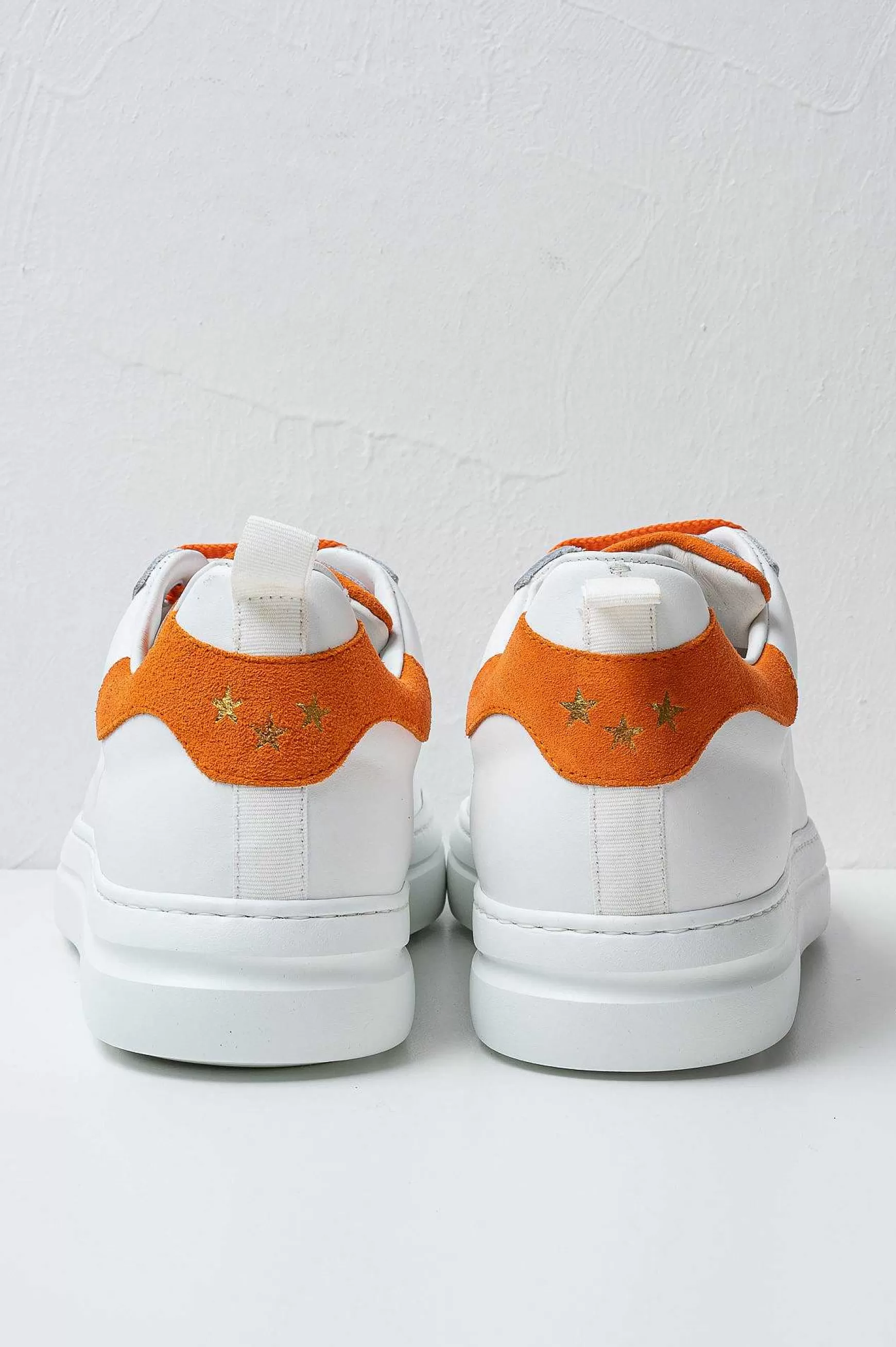 'Oro Sneakers Court Classic In Pelle White Men's Promo*Pantofola d Hot