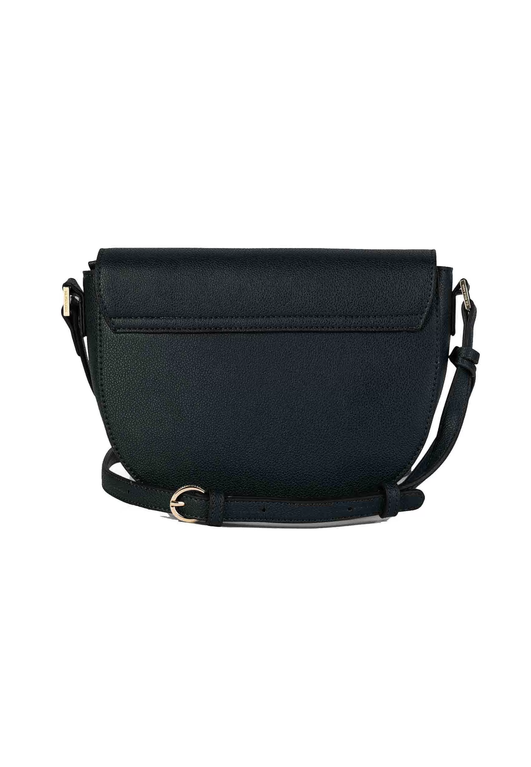 Pochette Donna In Eco Pelle Nera Con Tracolla Jones Flap Crossbody*U.S. Polo Assn Cheap