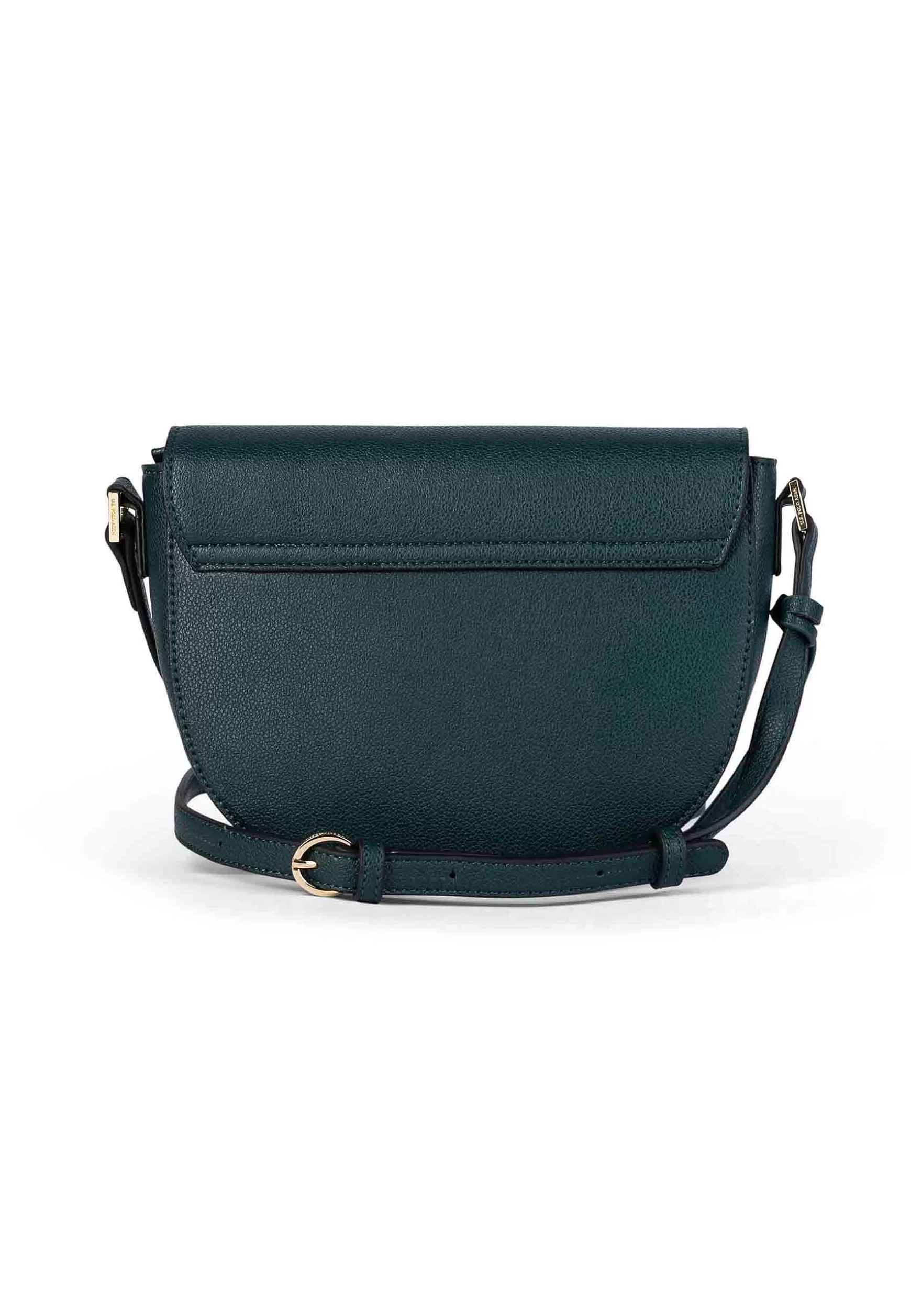 Pochette Donna In Eco Pelle Verde Con Tracolla Jones Flap Crossbody*U.S. Polo Assn Online