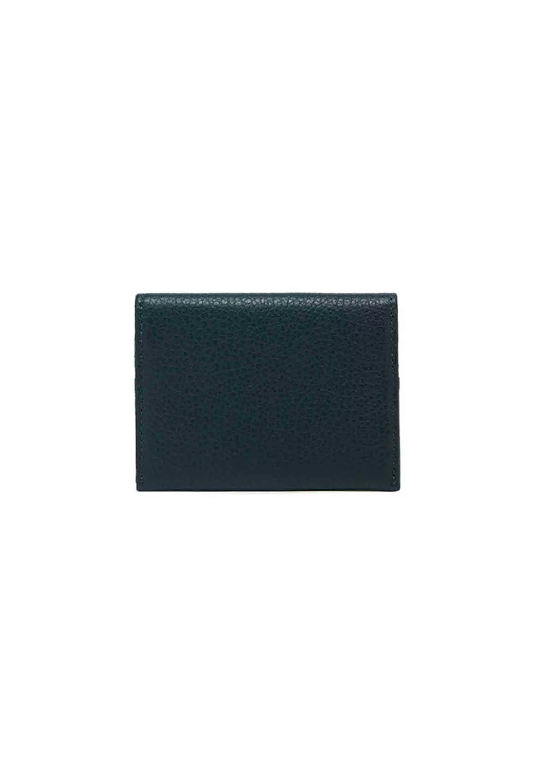 Portacarte Donna In Pelle Martellata Verde Con Bottoncino Di Chiusura*Gianni Chiarini Sale