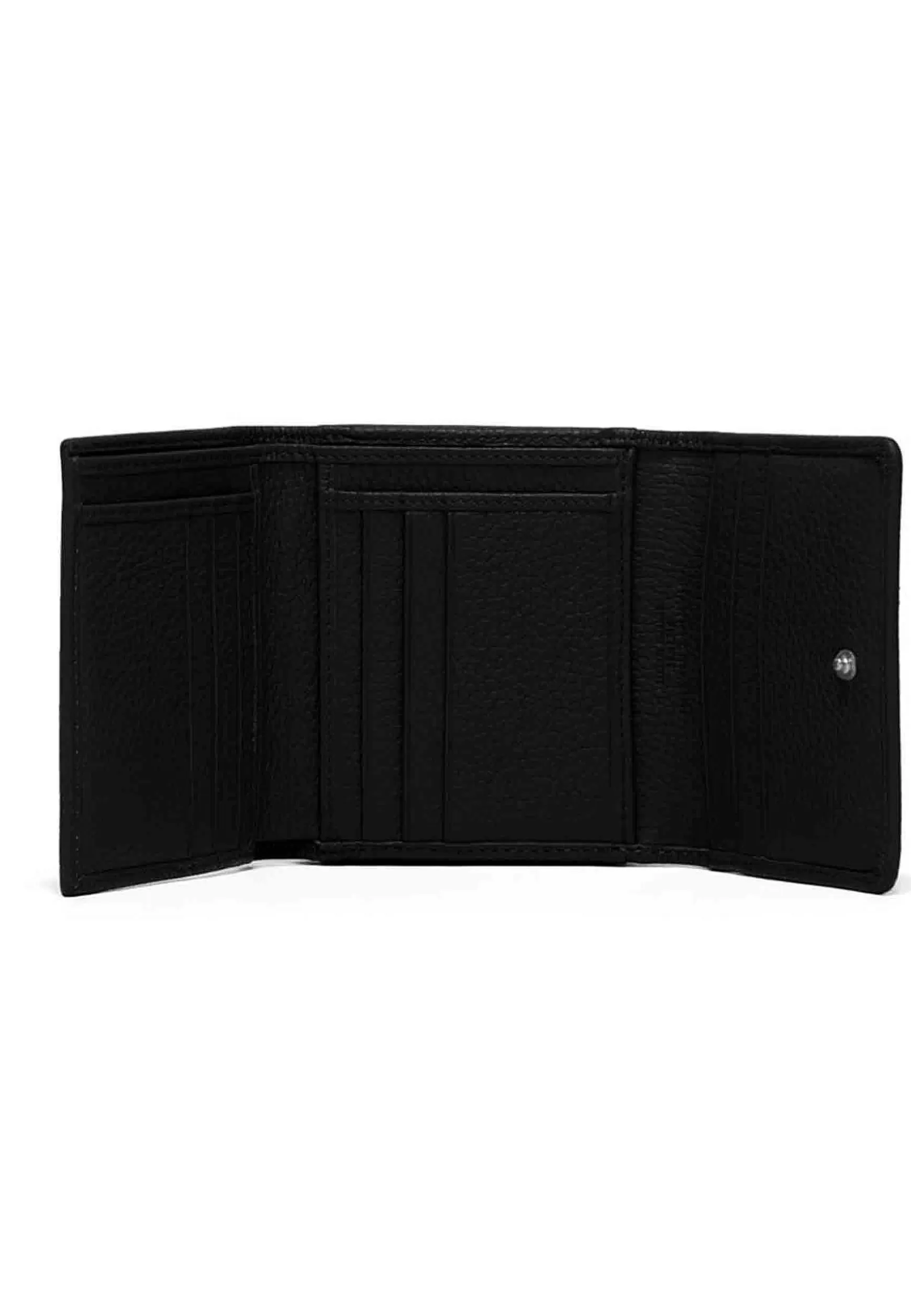 Portafogli Compatto Donna In Pelle Nero Con Portamonete*Gianni Chiarini Cheap