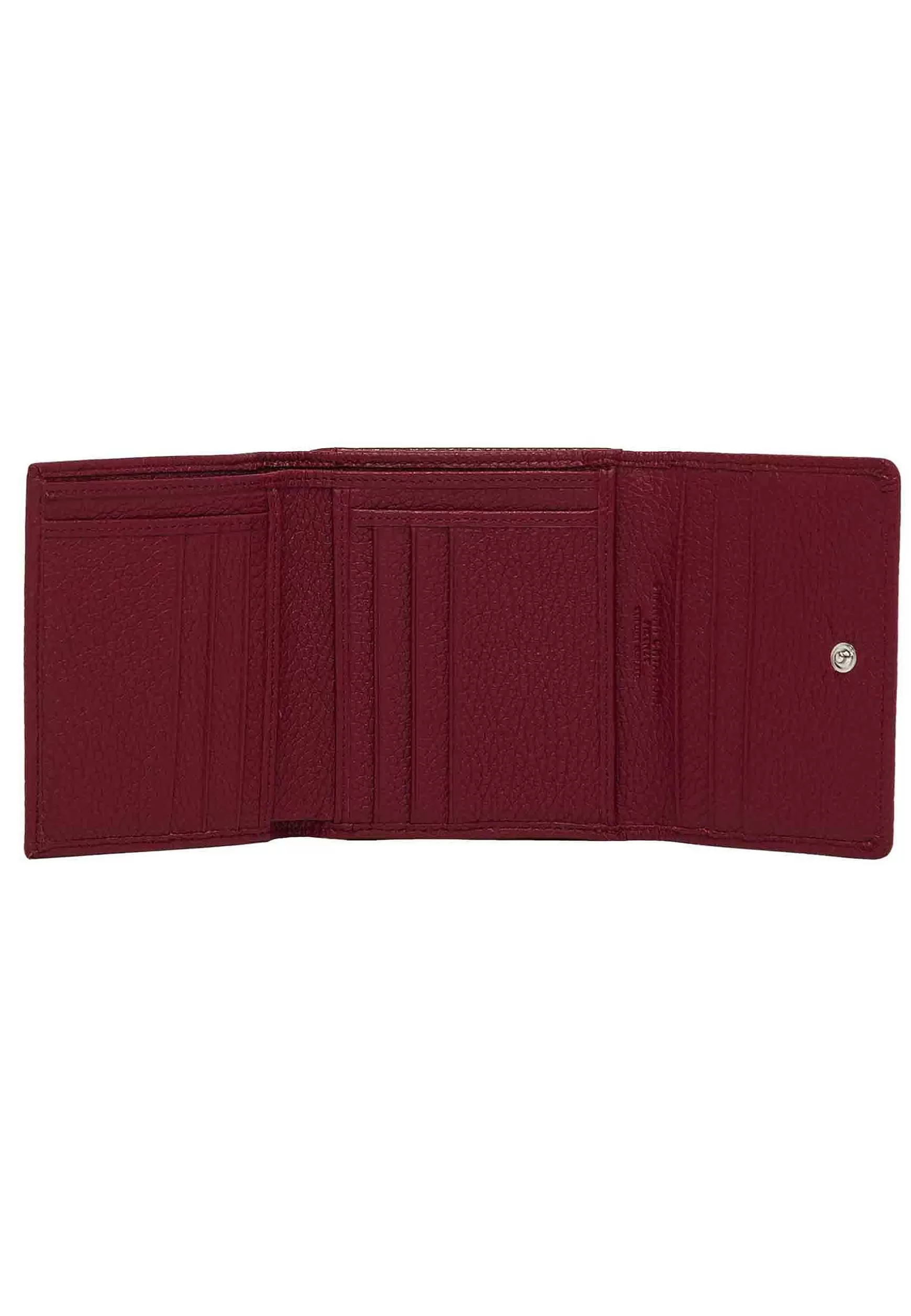 Portafogli Compatto Donna In Pelle Rossa Con Portamonete*Gianni Chiarini Best Sale