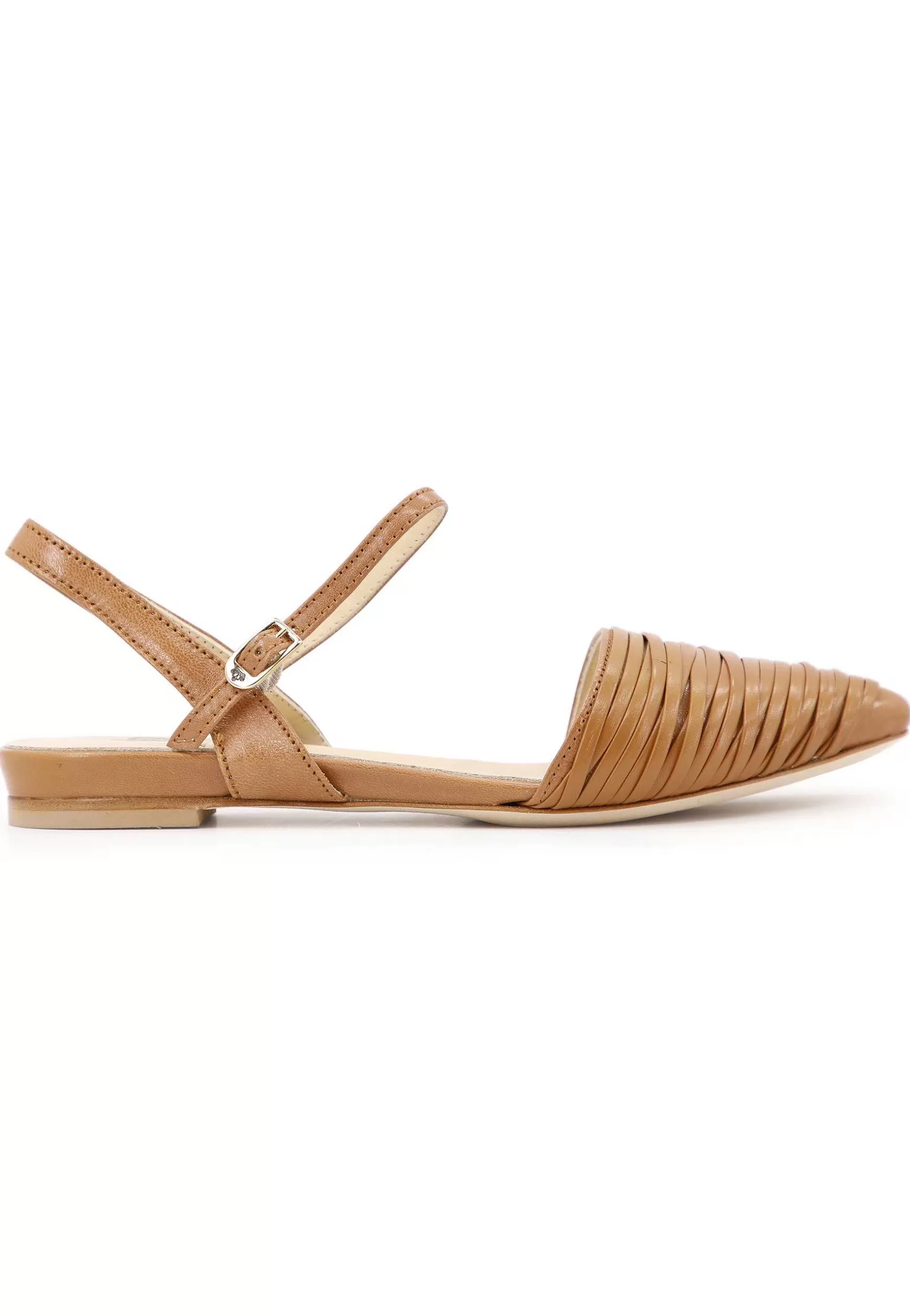 Sandai Bassi Donna In Pee Cuoio Con Cinturino Aa Cavigia*L Best
