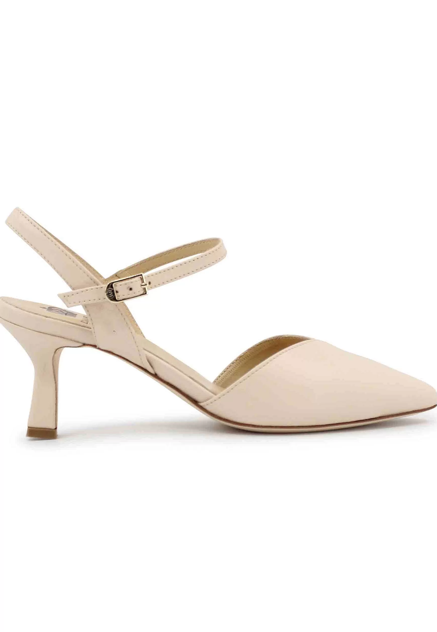 Sandai Donna In Pee Beige Con Cinturino Aa Cavigia*L Hot