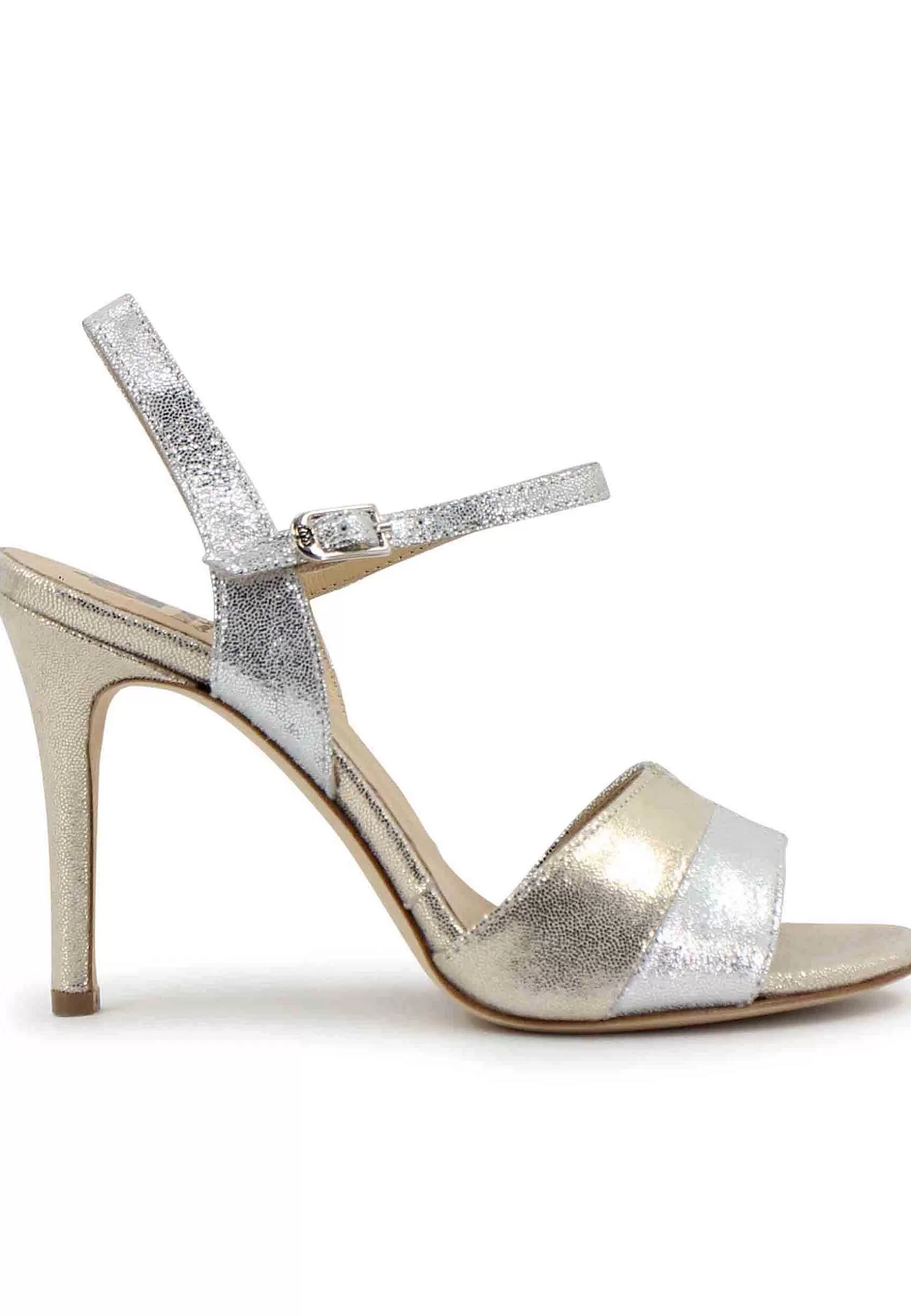 Sandai Donna In Pee aminata Argento Con Tacco Ato E Cinturino Aa Cavigia*L Flash Sale