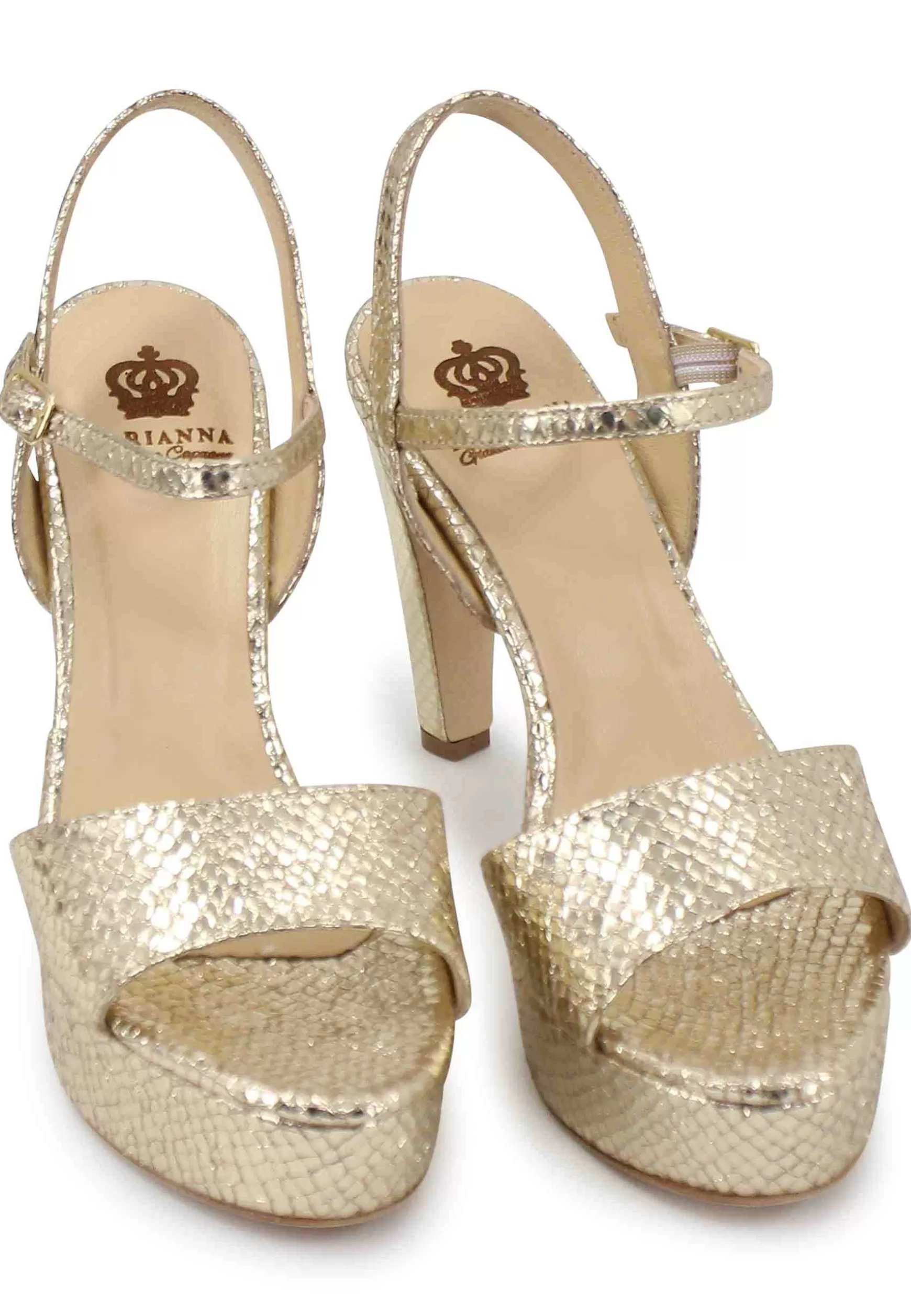 Sandai Donna In Pee aminata Stampata Patino Con Tacco Ato E Pateau*L Cheap
