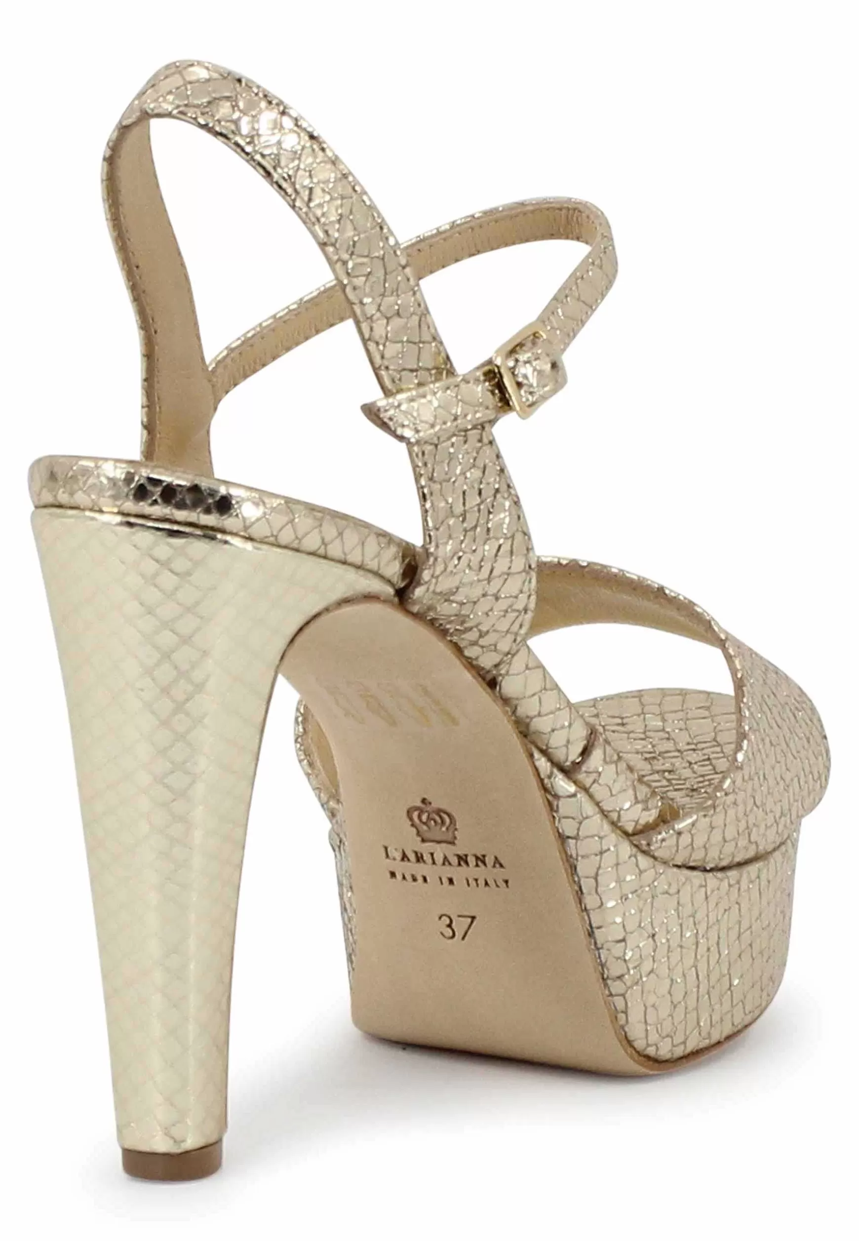 Sandai Donna In Pee aminata Stampata Patino Con Tacco Ato E Pateau*L Cheap