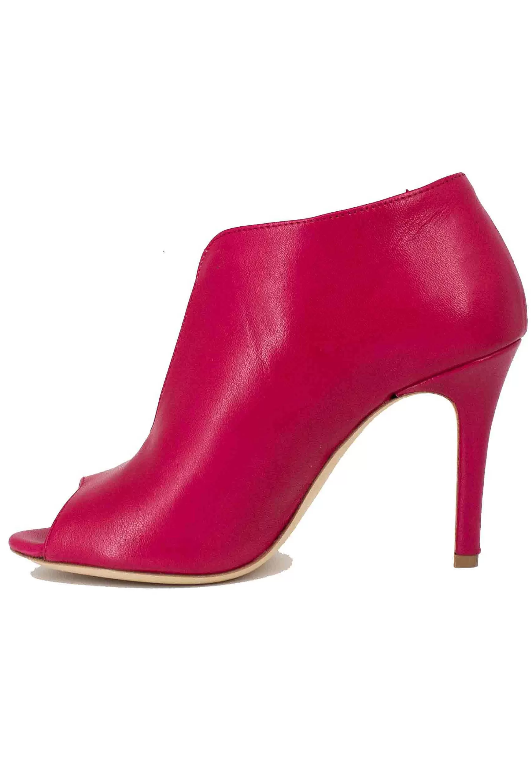 Sandai Donna In Pee Rossa Con Cinturino E Tacco Ato*L Cheap