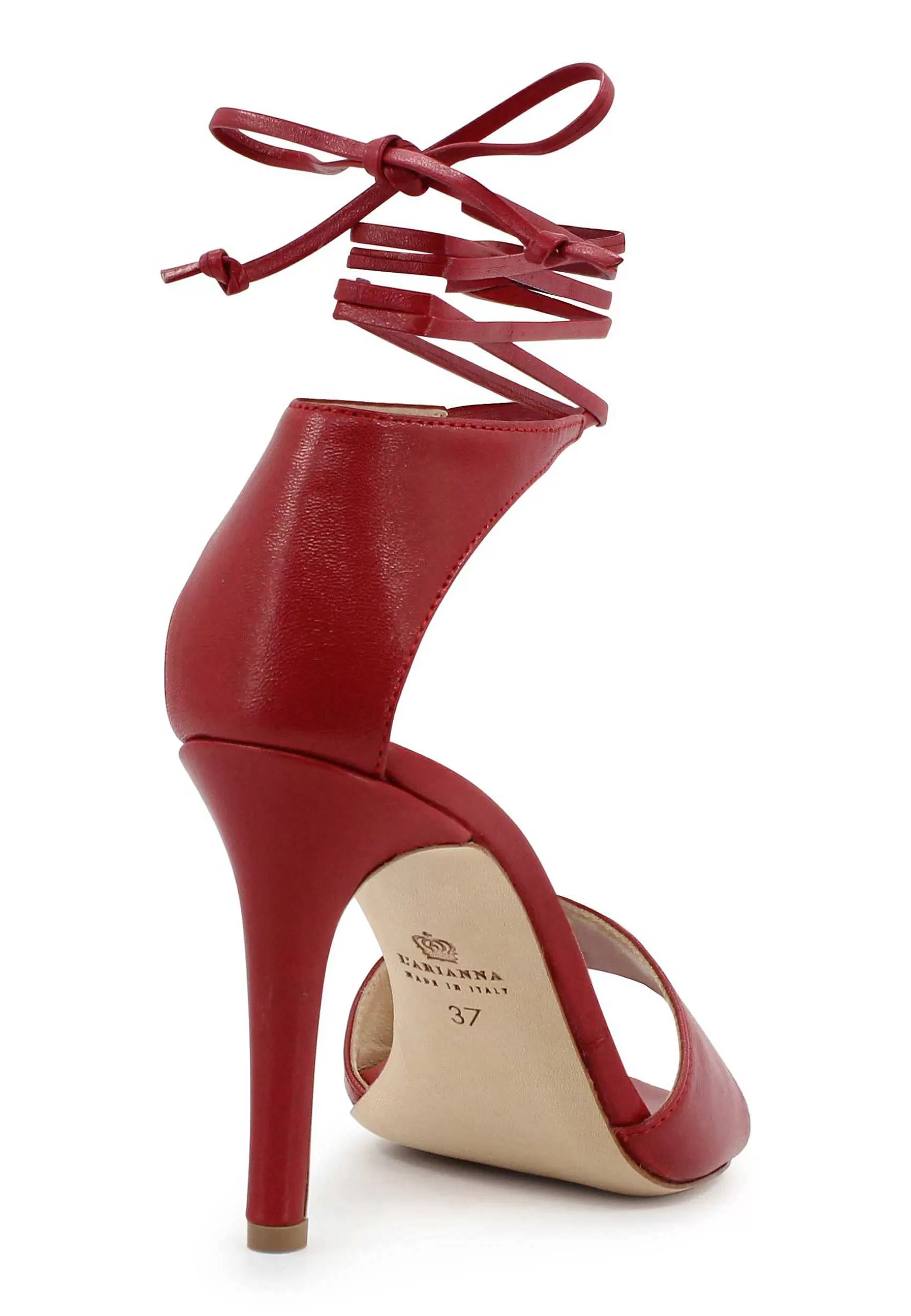Sandai Donna In Pee Rosso Tacco Ato Con Tacco Ato E accetti Aa Cavigia*L Fashion
