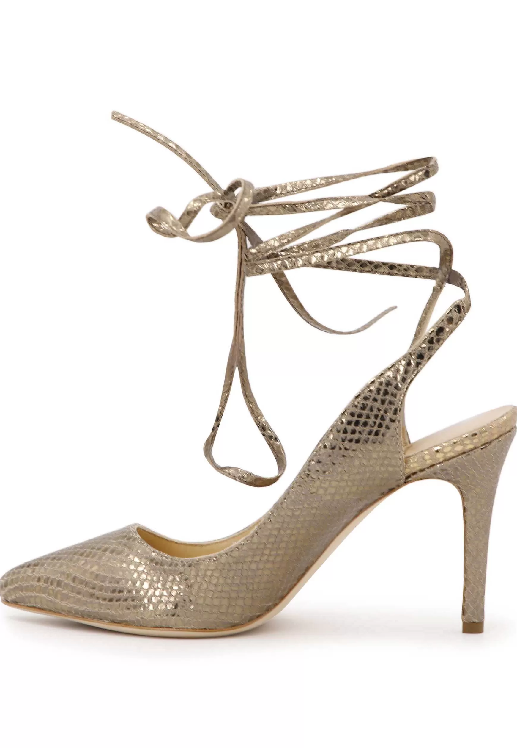 Sandai Donna In Pee Stampata Patino Con accetti Aa Cavigia*L Clearance