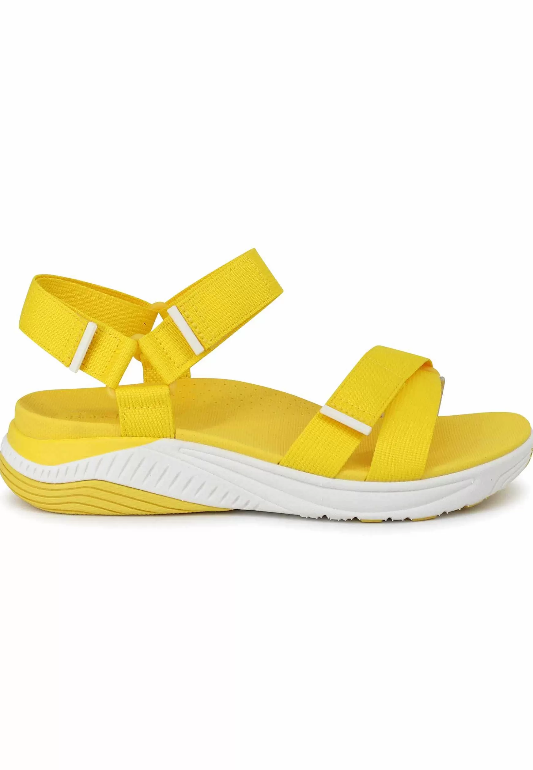 Sandali Donna Racquel In Tessuto Giallo Con Zeppa In Gomma*Dansko Best