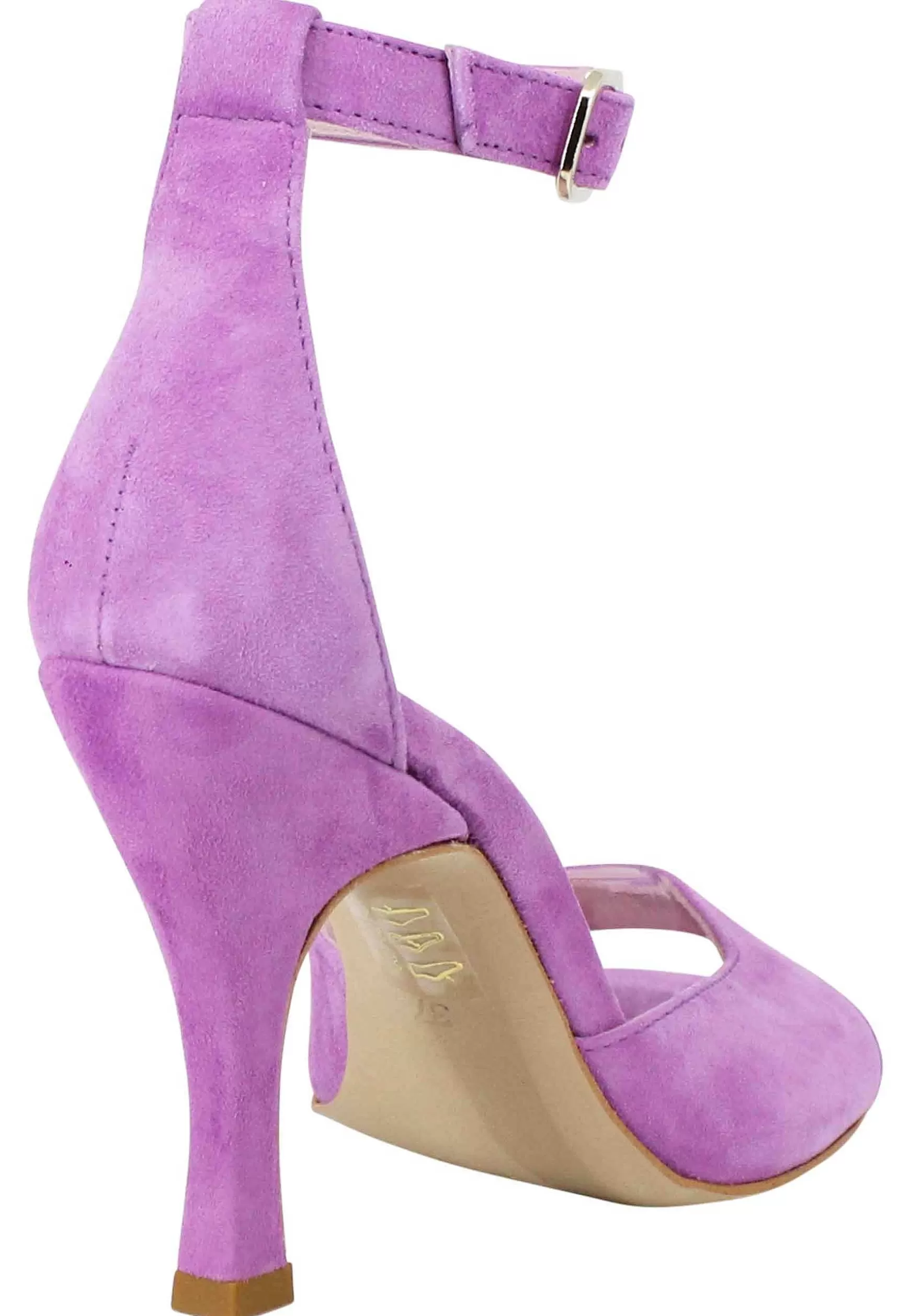 Sandali Donna Soly Lea In Camoscio Glicine Con Cinturino Alla Caviglia*Bruno Premi Flash Sale