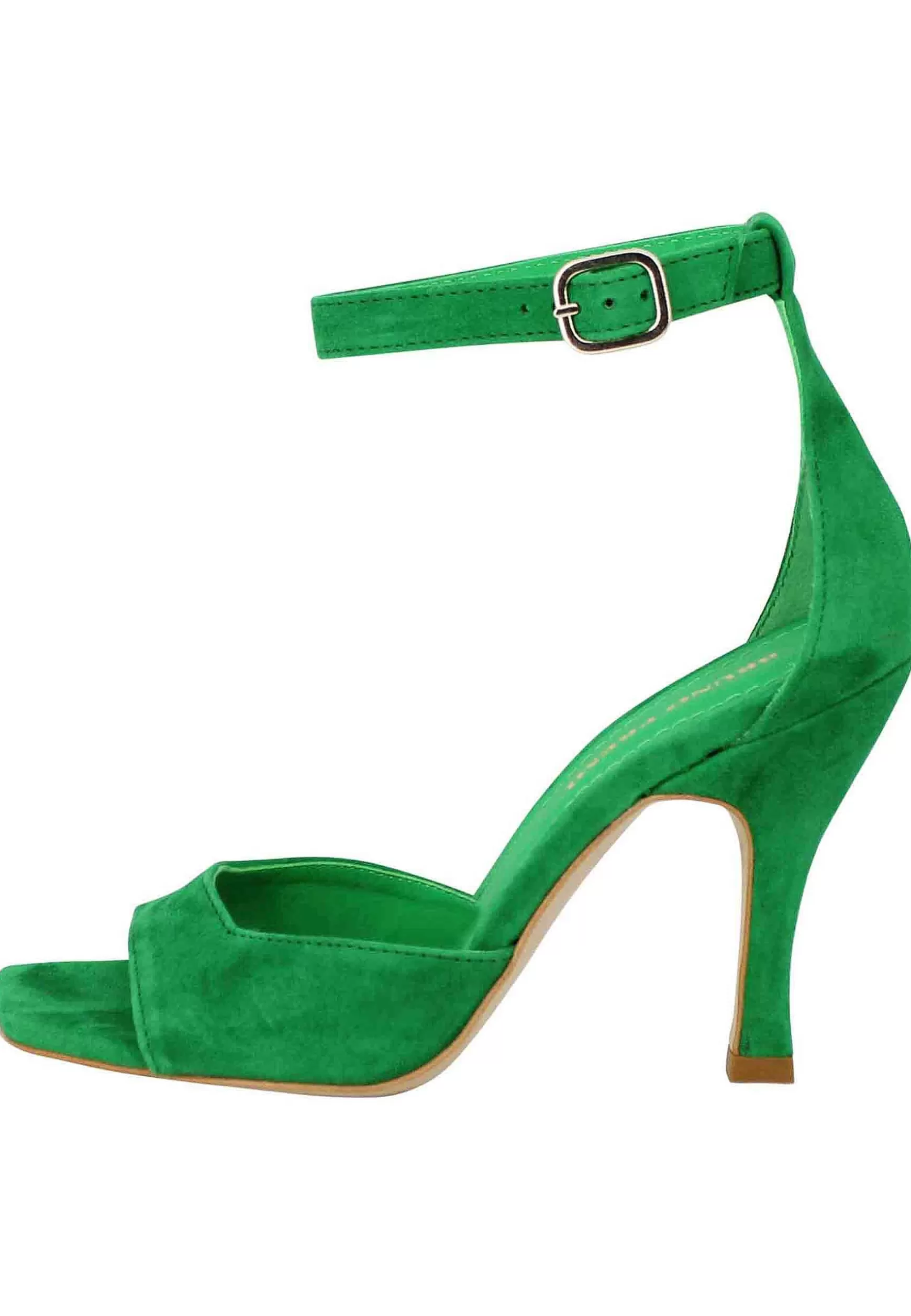 Sandali Donna Soly Lea In Camoscio Verde Con Cinturino Alla Caviglia*Bruno Premi Hot