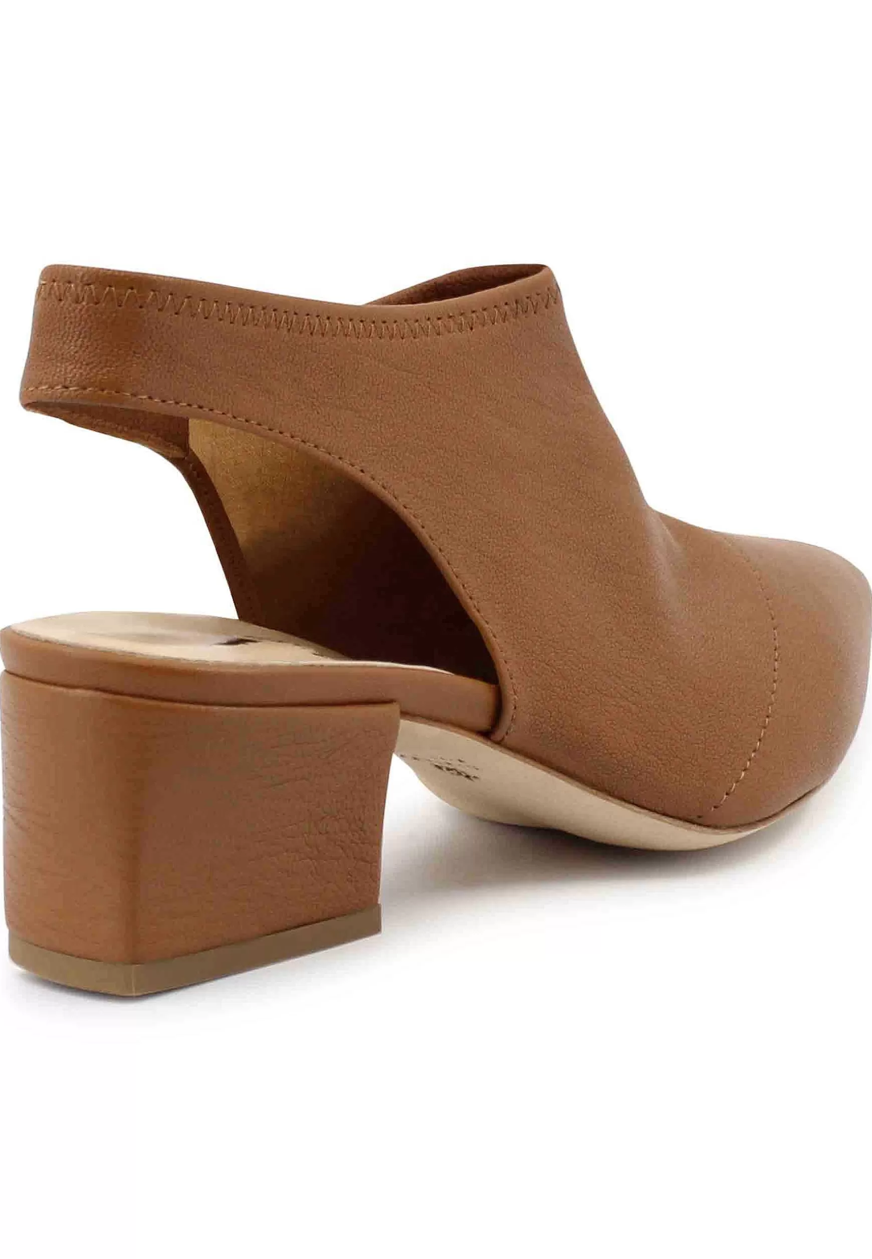 Sandai Singback Donna In Pee Cuoio Easticizzata Con Punta Chiusa*L Flash Sale