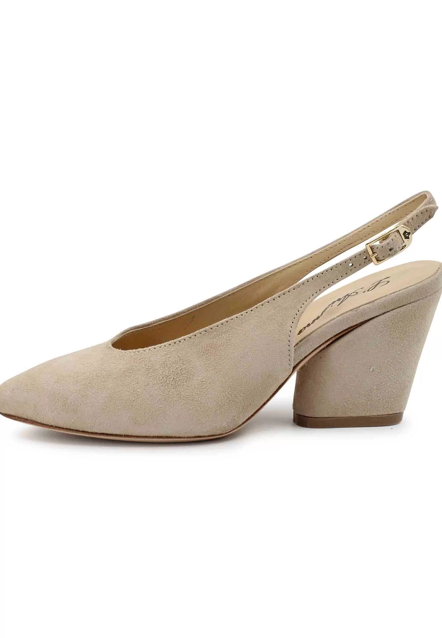 Singback Donna In Pee Taupe Con Punta Chiusa*L Store