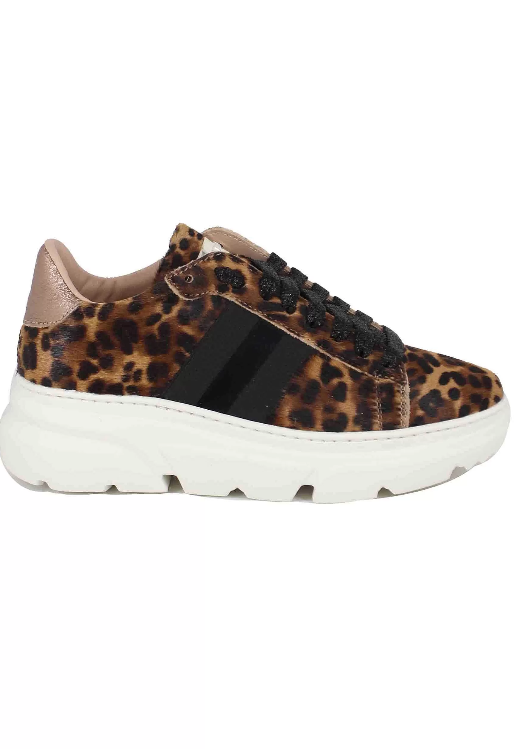 Sneakers Da Donna In Pelle Maculata*Stokton New