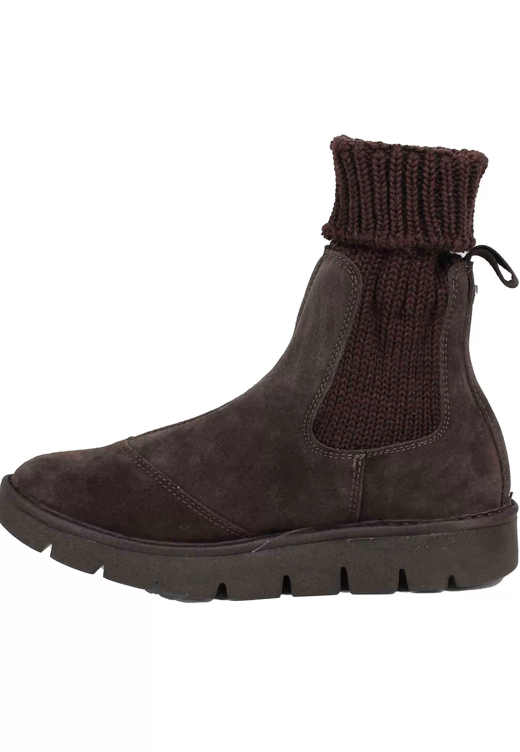 Sneakers Donna A Stivaletto In Camoscio Testa Di Moro*Panchic Fashion
