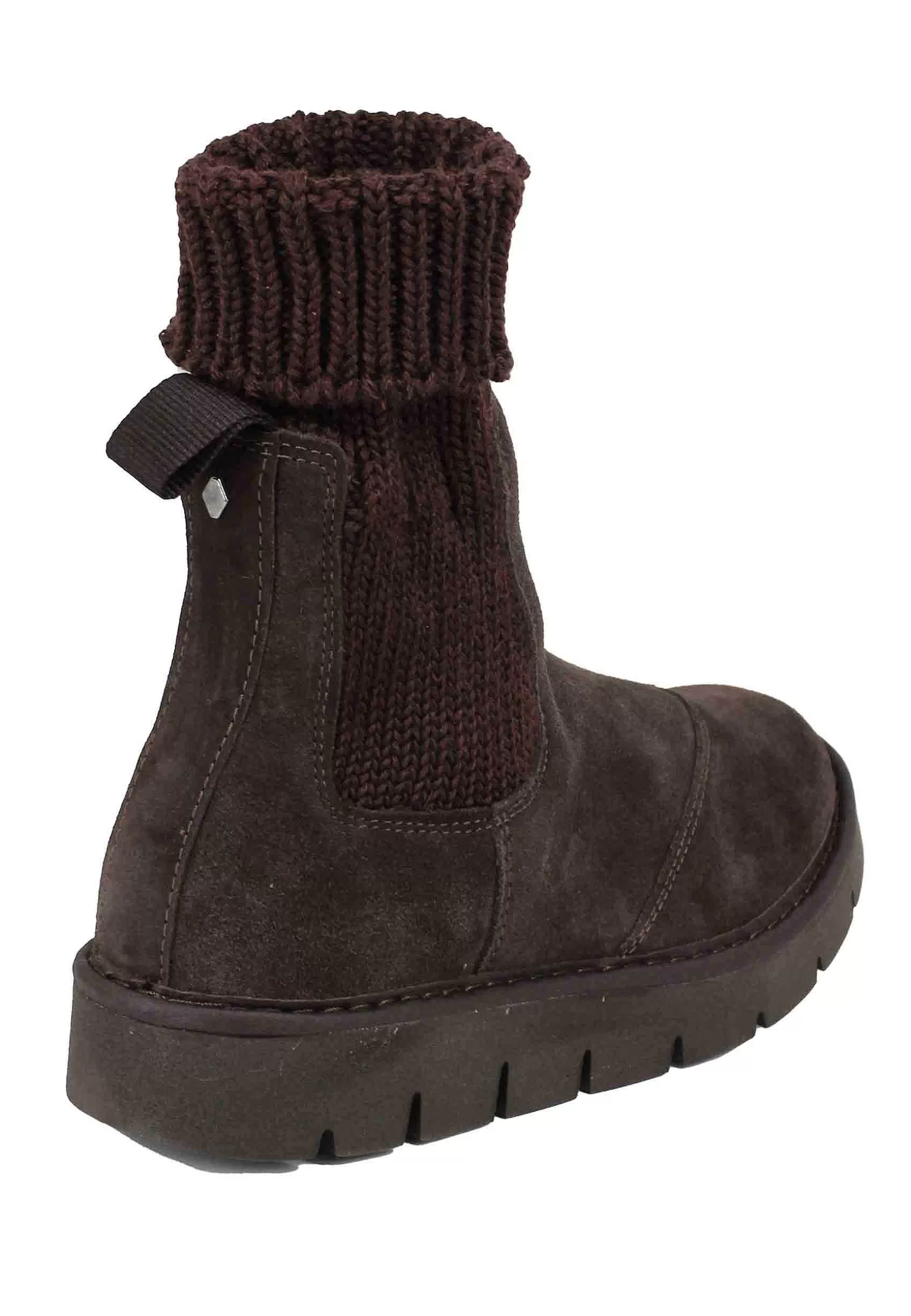 Sneakers Donna A Stivaletto In Camoscio Testa Di Moro*Panchic Fashion