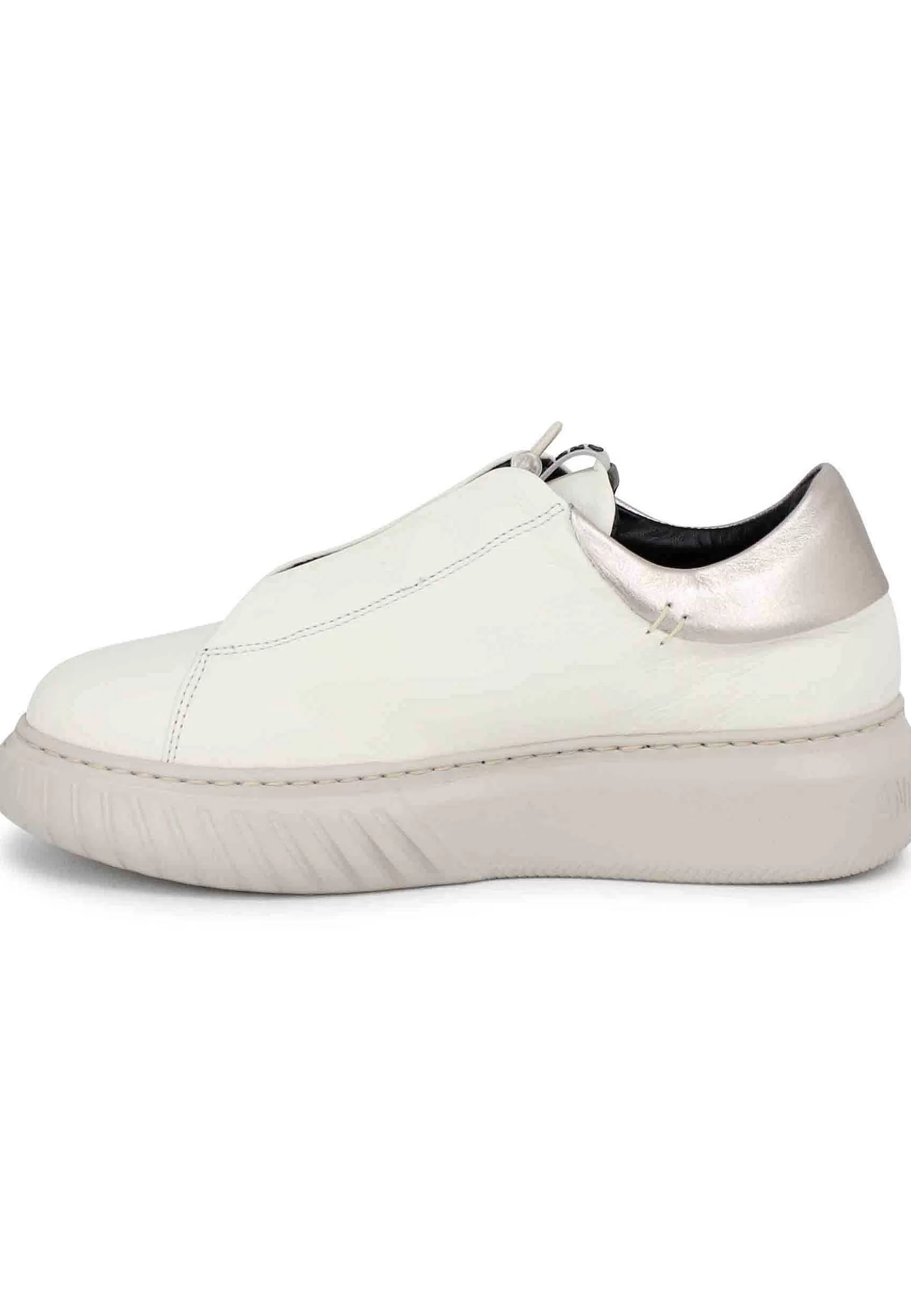 Sneakers Donna In Pelle Avorio*Andia Fora Best