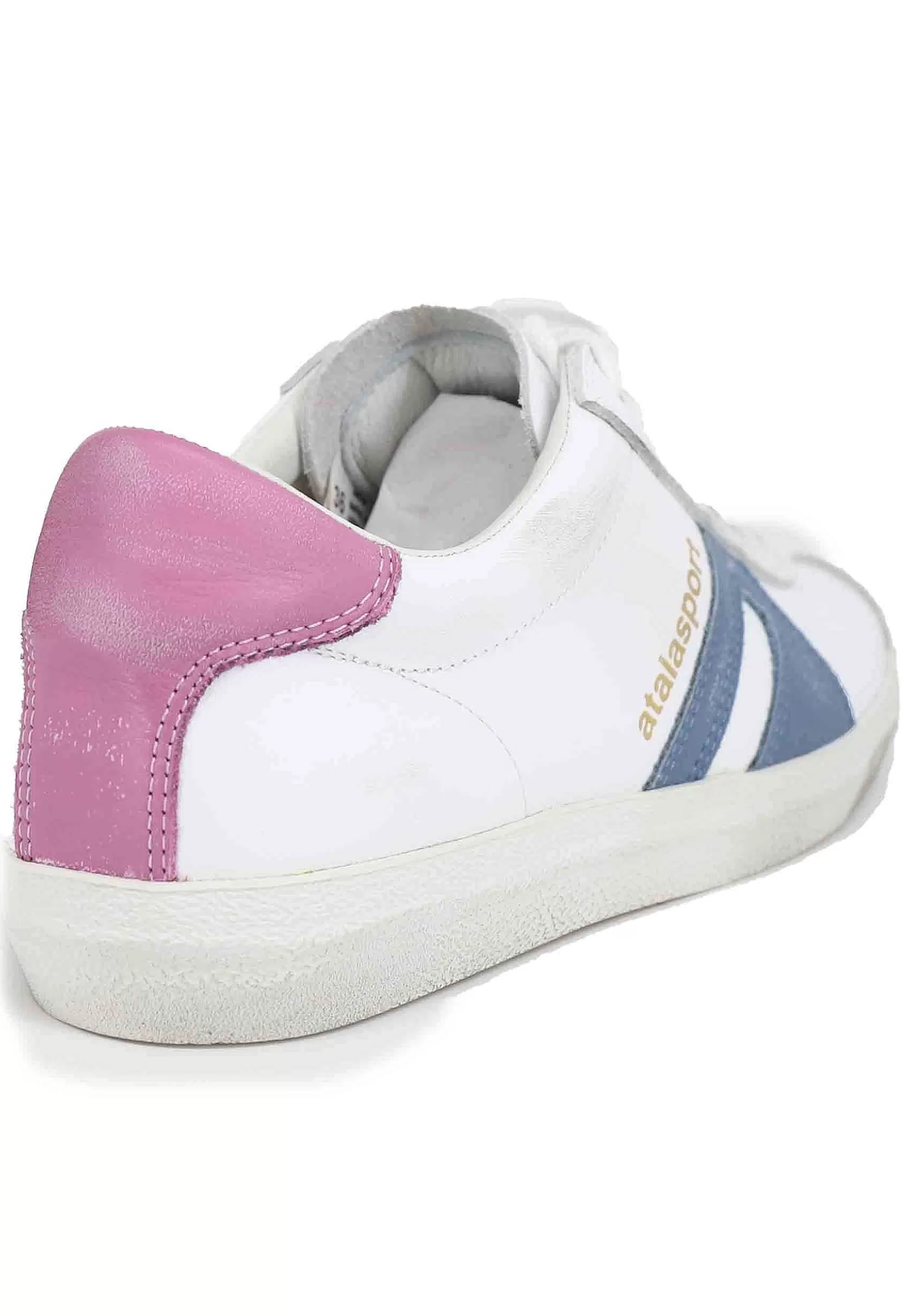 Sneakers Donna In Pelle Bianca*Atala Clearance