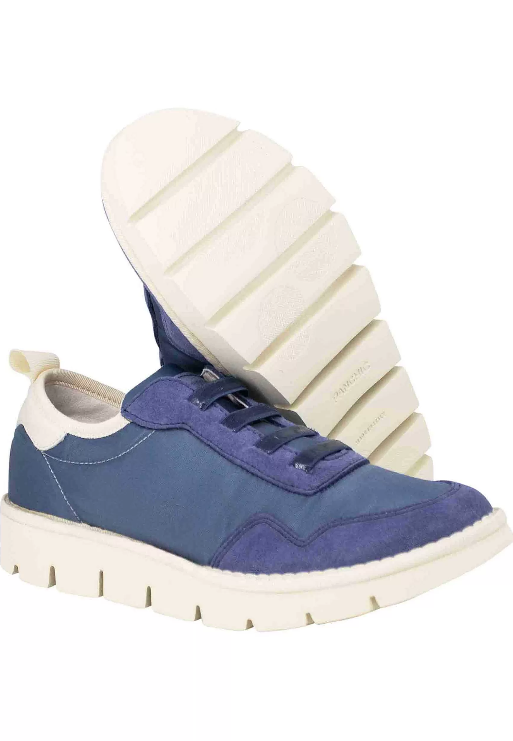 Sneakers Donna In Tessuto Blu 0020T006*Panchic Fashion