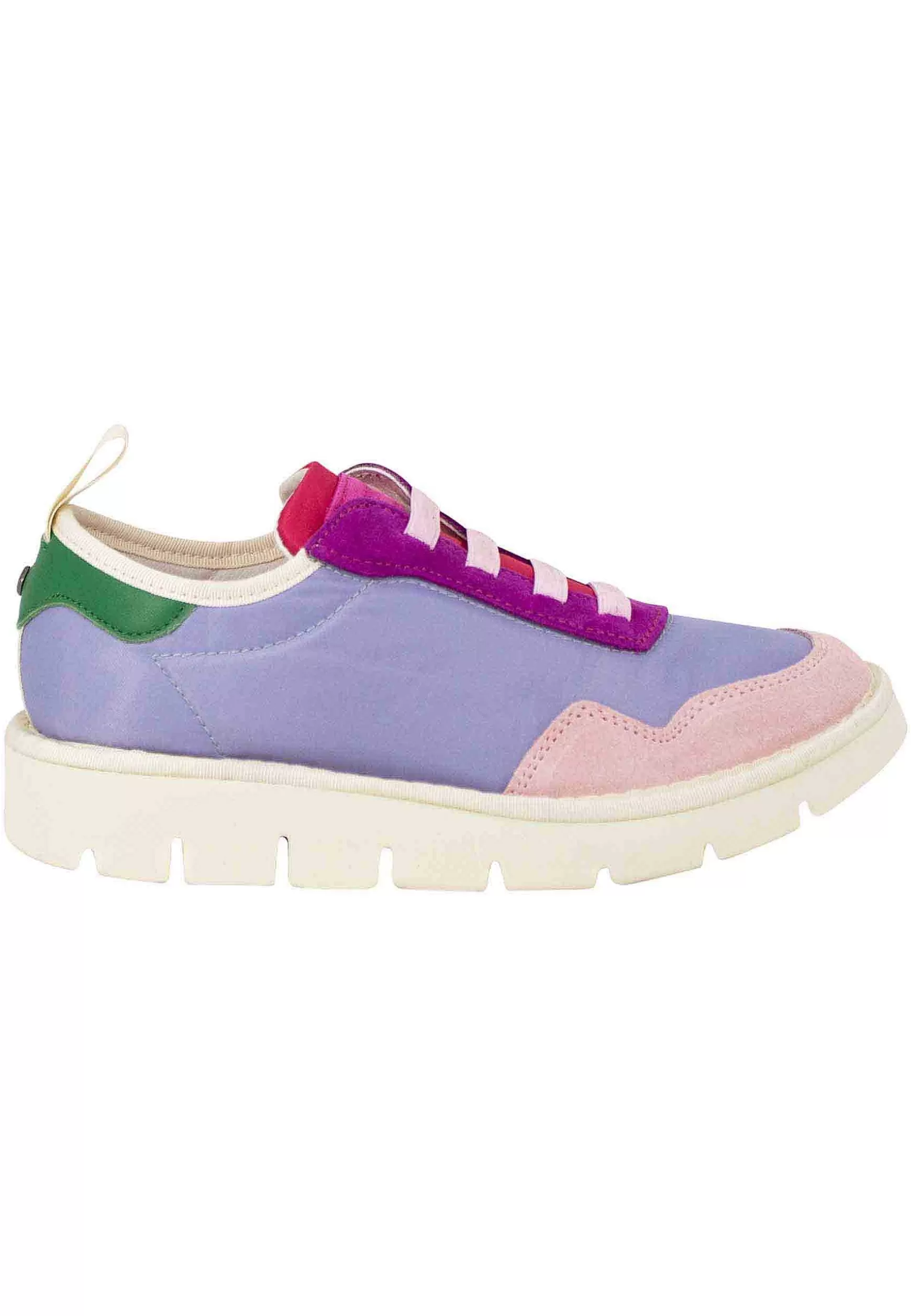 Sneakers Donna In Tessuto Lilla Multicolor 00203012*Panchic Best Sale