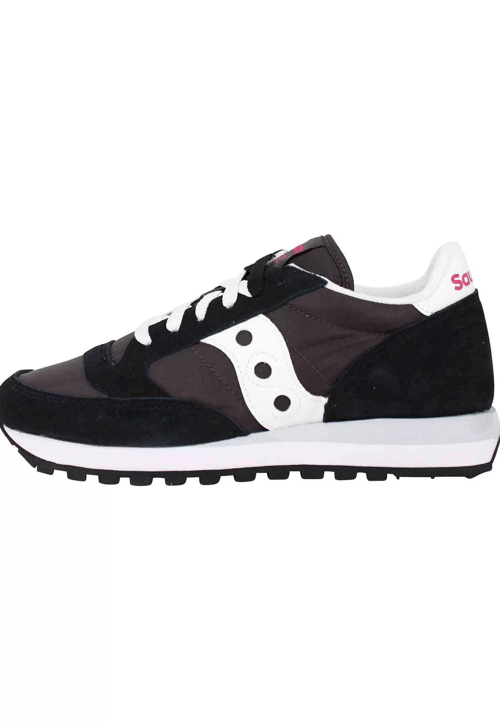 Sneakers Donna Jazz In Camoscio Nero Con Logo Bianco*Saucony Best