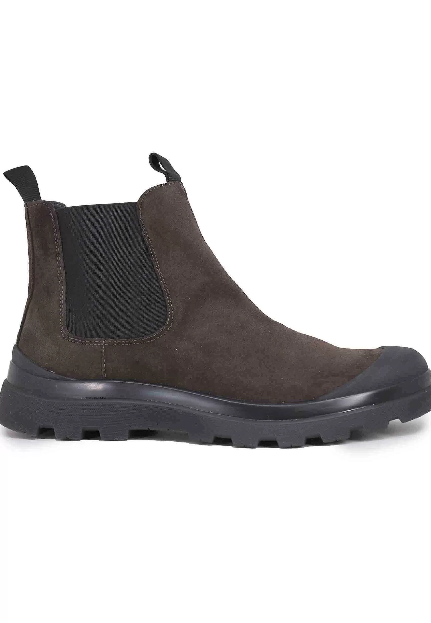 Sneakers Uomo A Stivaletto In Camoscio Testa Di Moro*Panchic Outlet