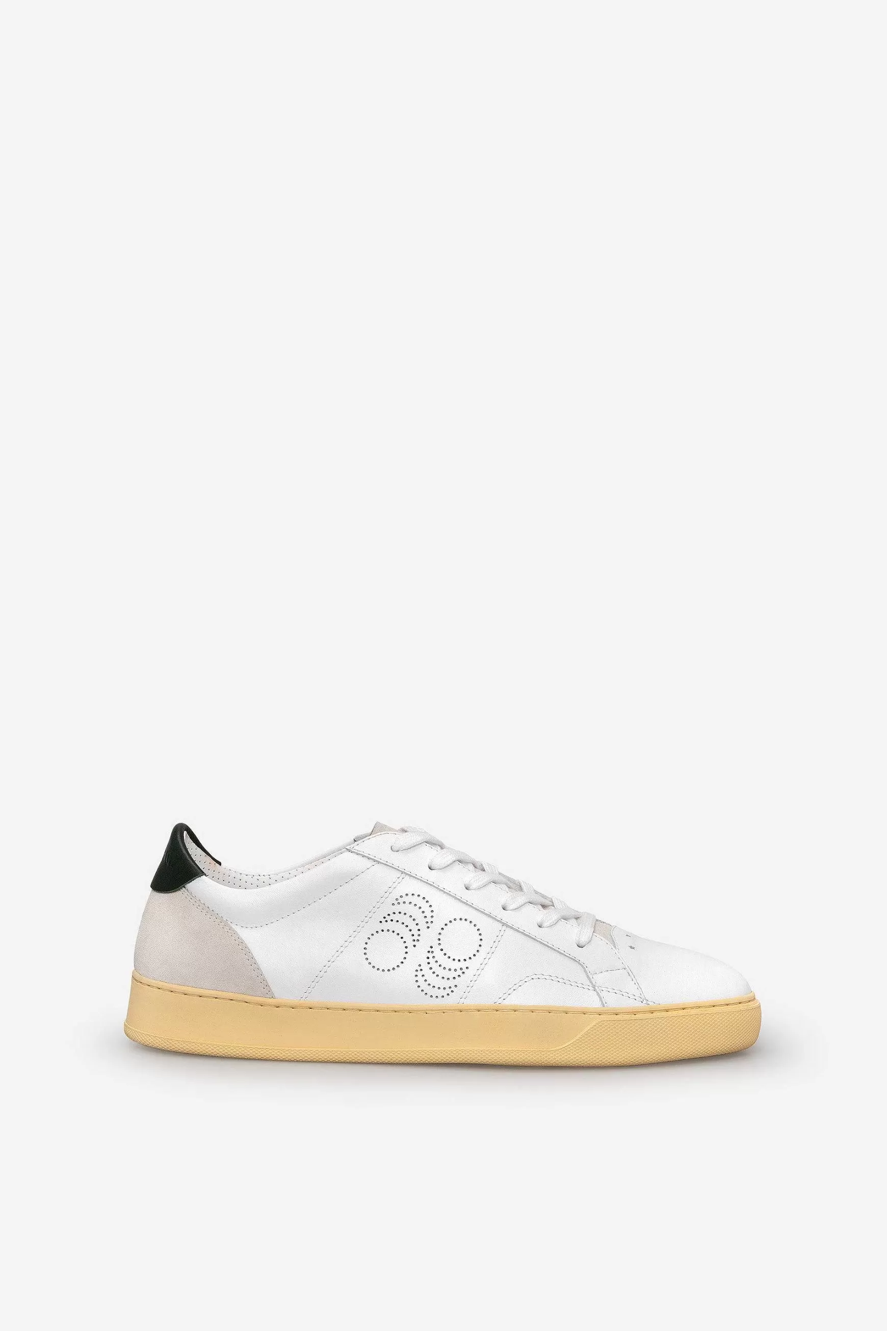 Sneakers Uomo Del Bello In Pelle Off White*Pantofola d Best Sale