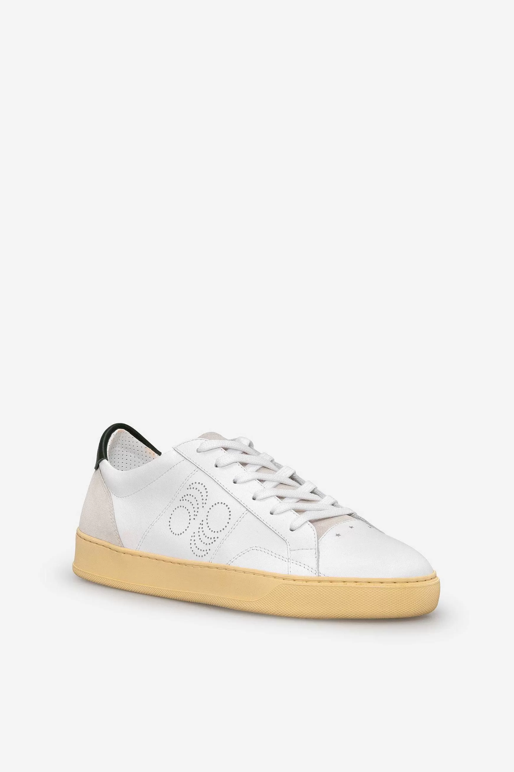 Sneakers Uomo Del Bello In Pelle Off White*Pantofola d Best Sale