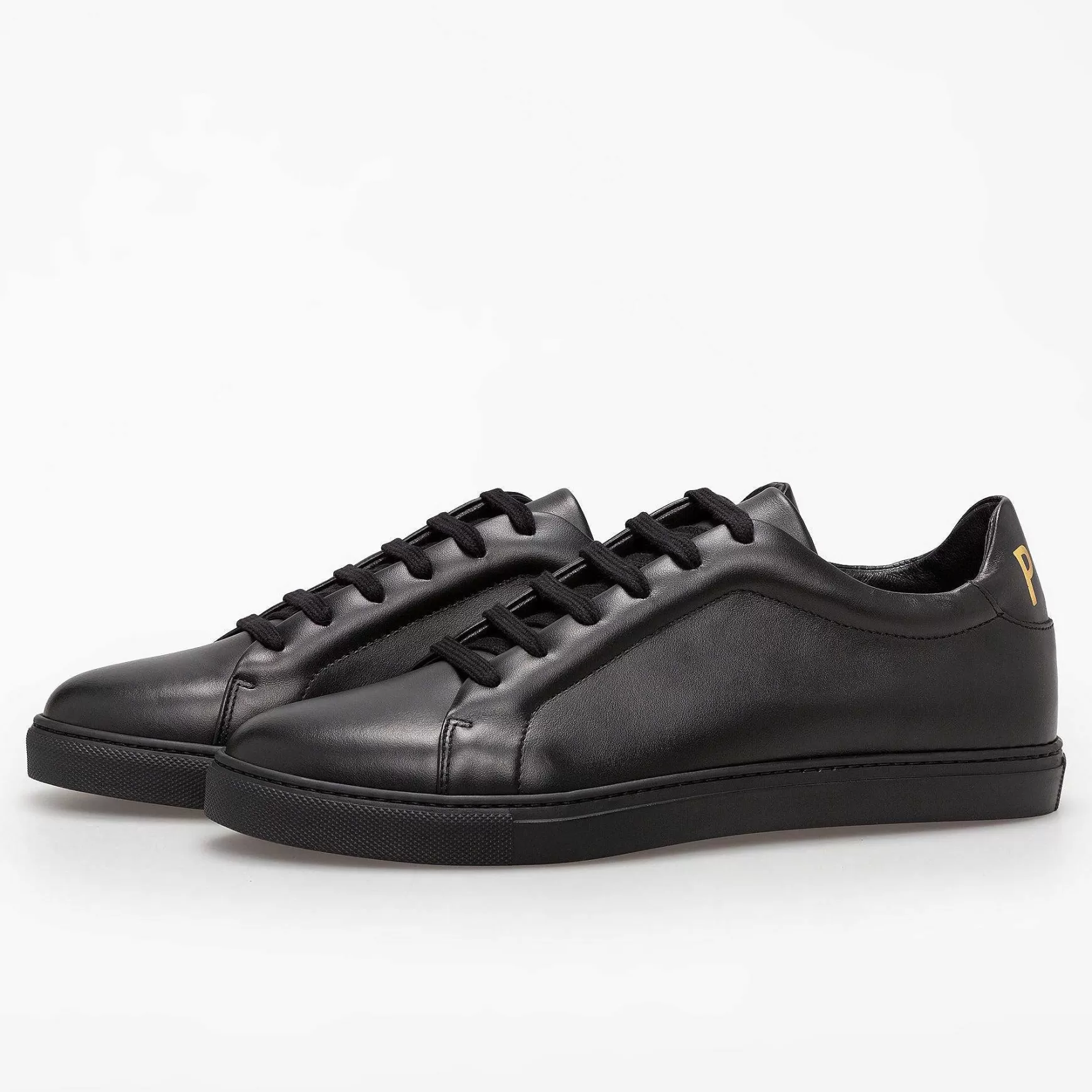 Sneakers Uomo Foro Italico In Pelle Nera*Pantofola d Store