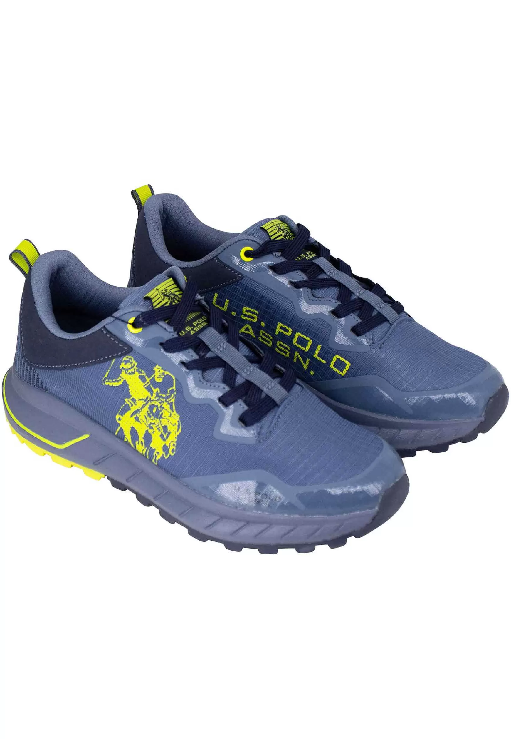 Sneakers Uomo In Camoscio E Tessuto Blu*U.S. Polo Assn Clearance