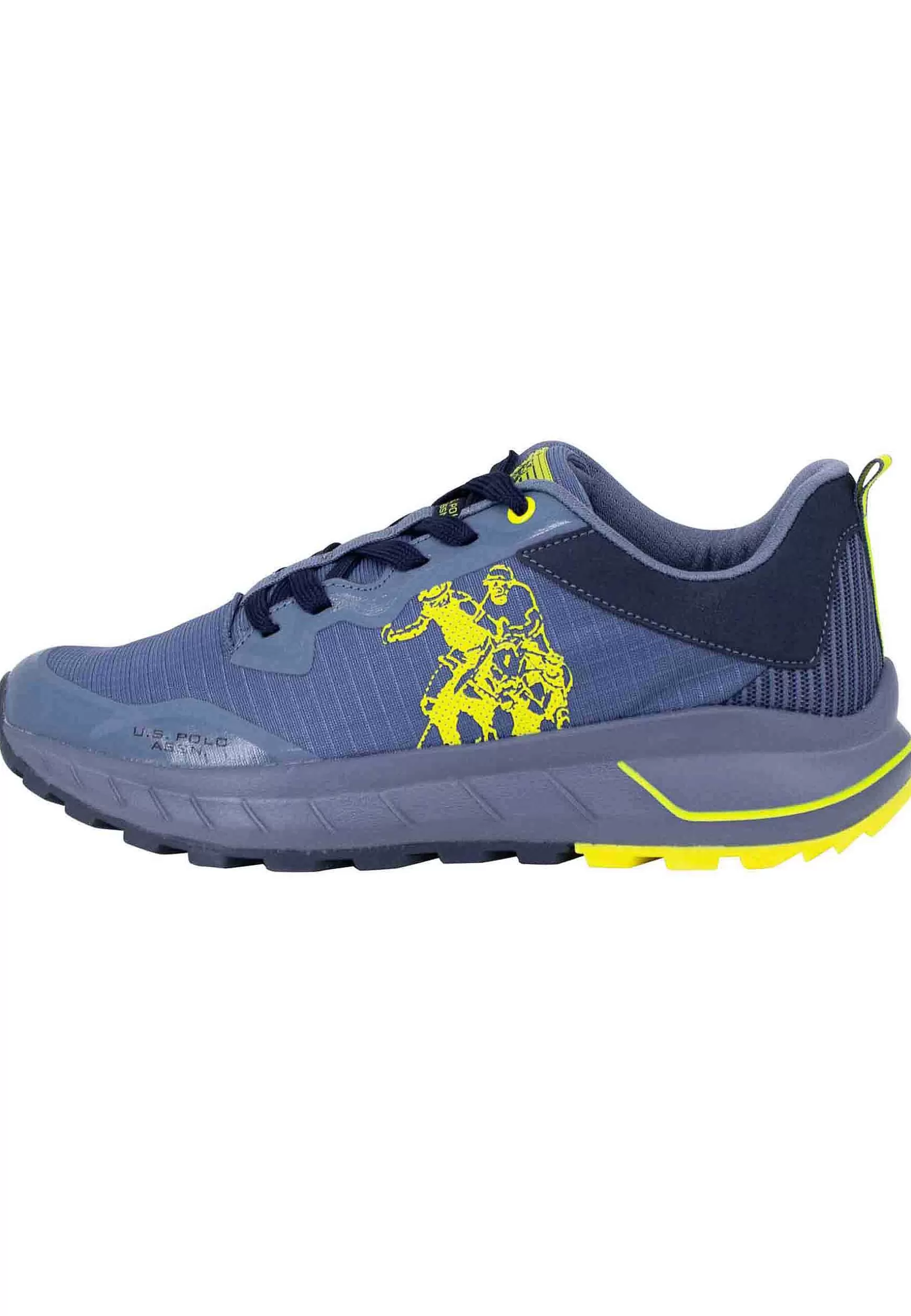 Sneakers Uomo In Camoscio E Tessuto Blu*U.S. Polo Assn Clearance