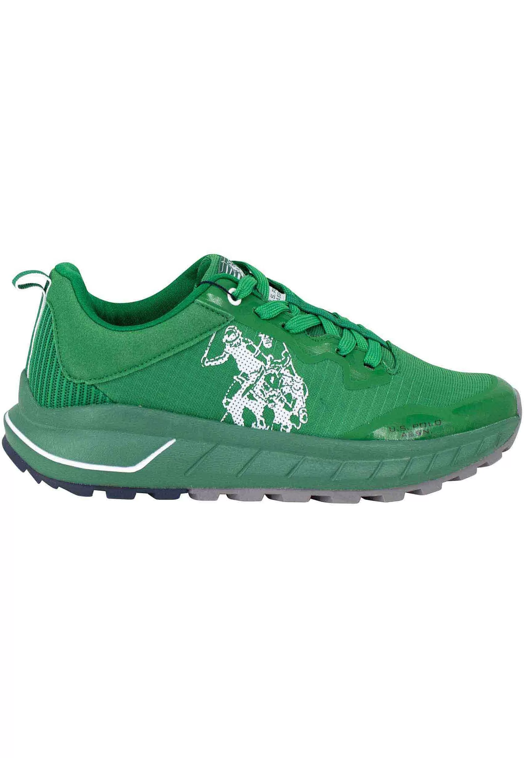 Sneakers Uomo In Camoscio E Tessuto Verde*U.S. Polo Assn Shop