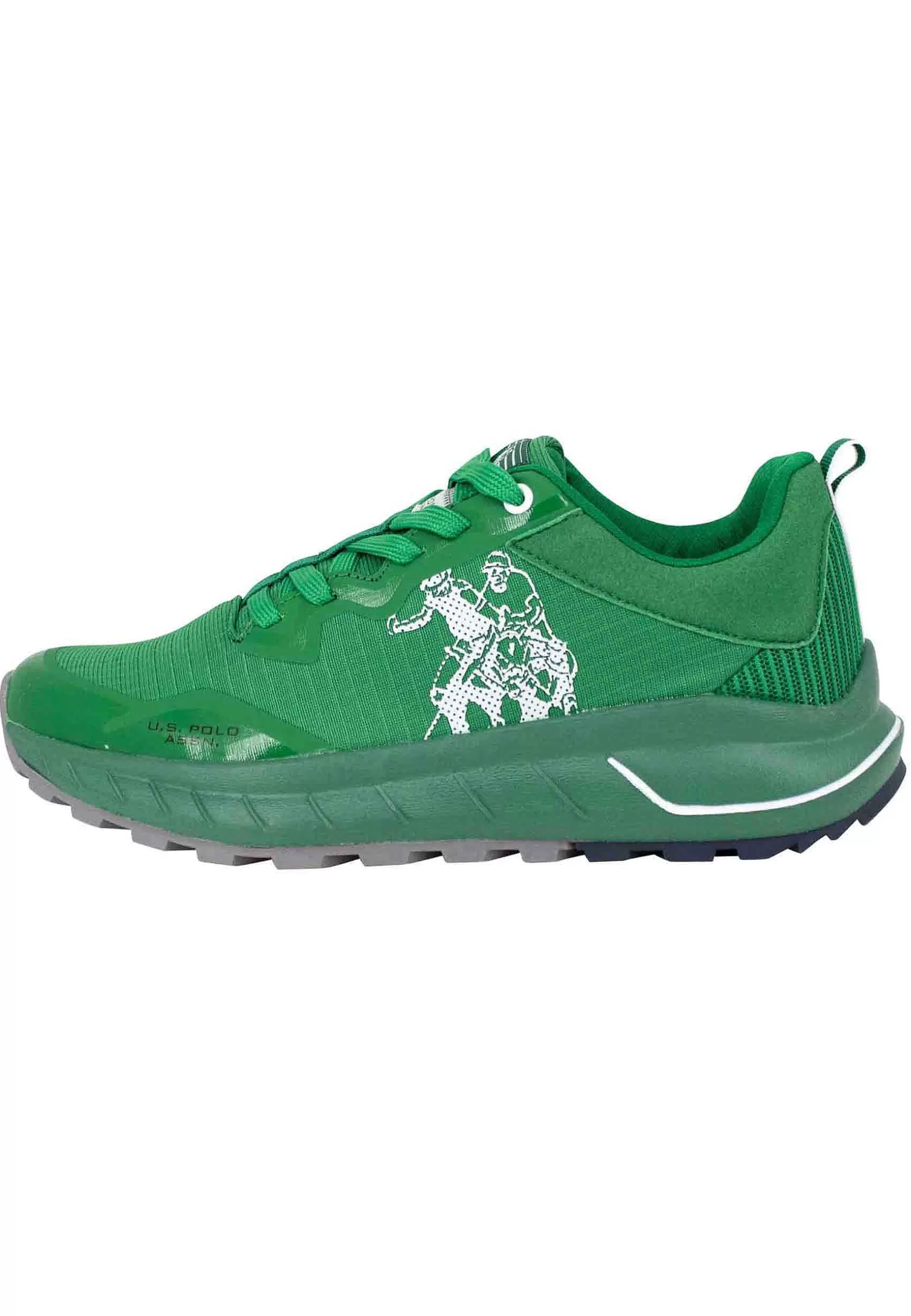 Sneakers Uomo In Camoscio E Tessuto Verde*U.S. Polo Assn Shop