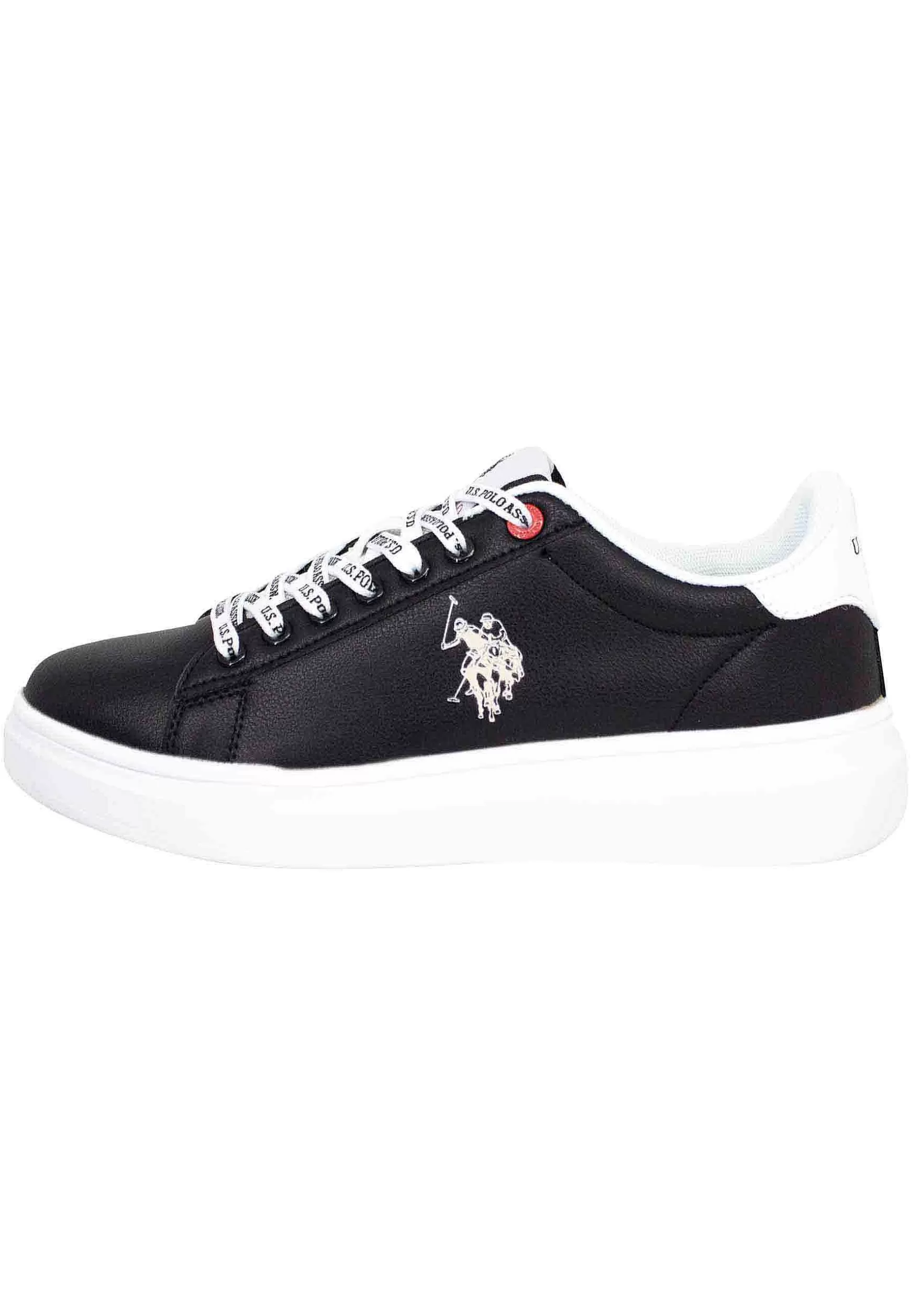 Sneakers Uomo In Eco Pelle Nera*U.S. Polo Assn Online