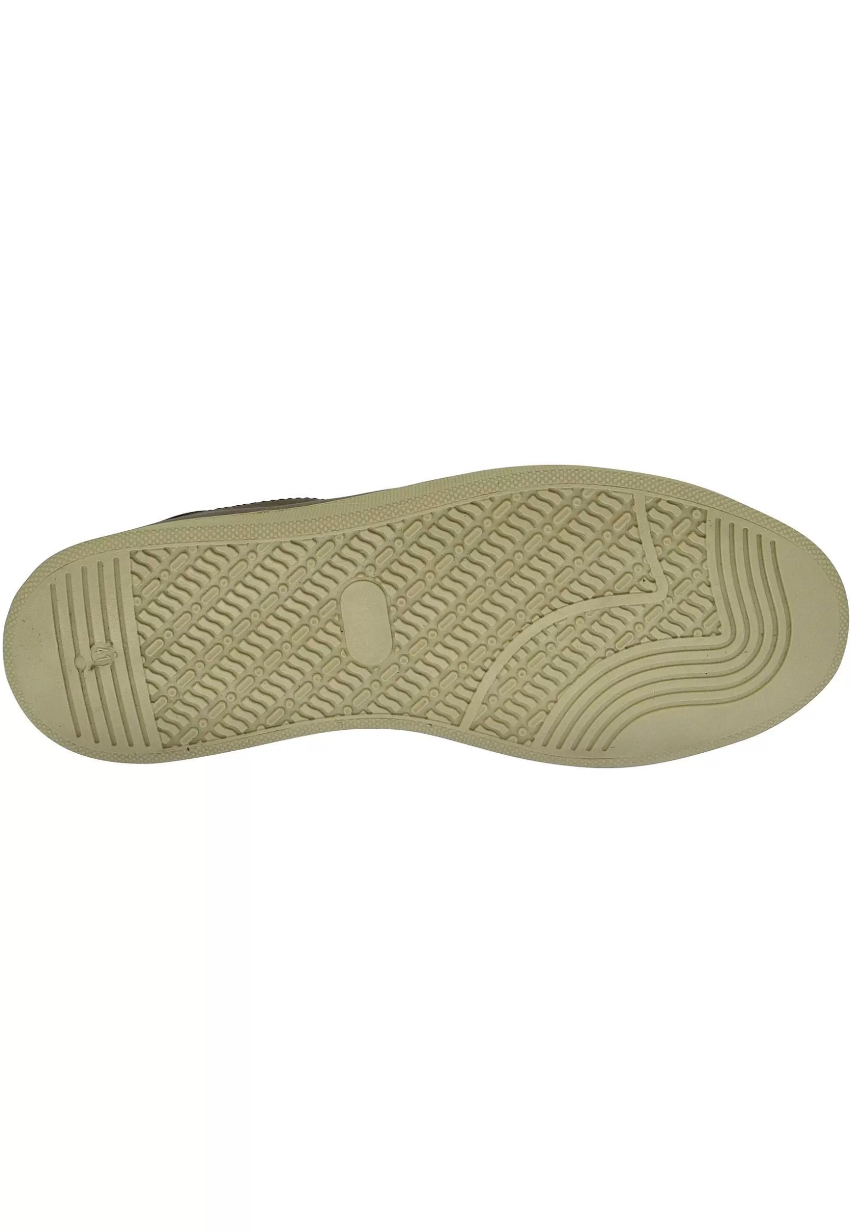 Sneakers Uomo In Pelle E Camoscio Fango Con Fondo In Gomma** Clearance