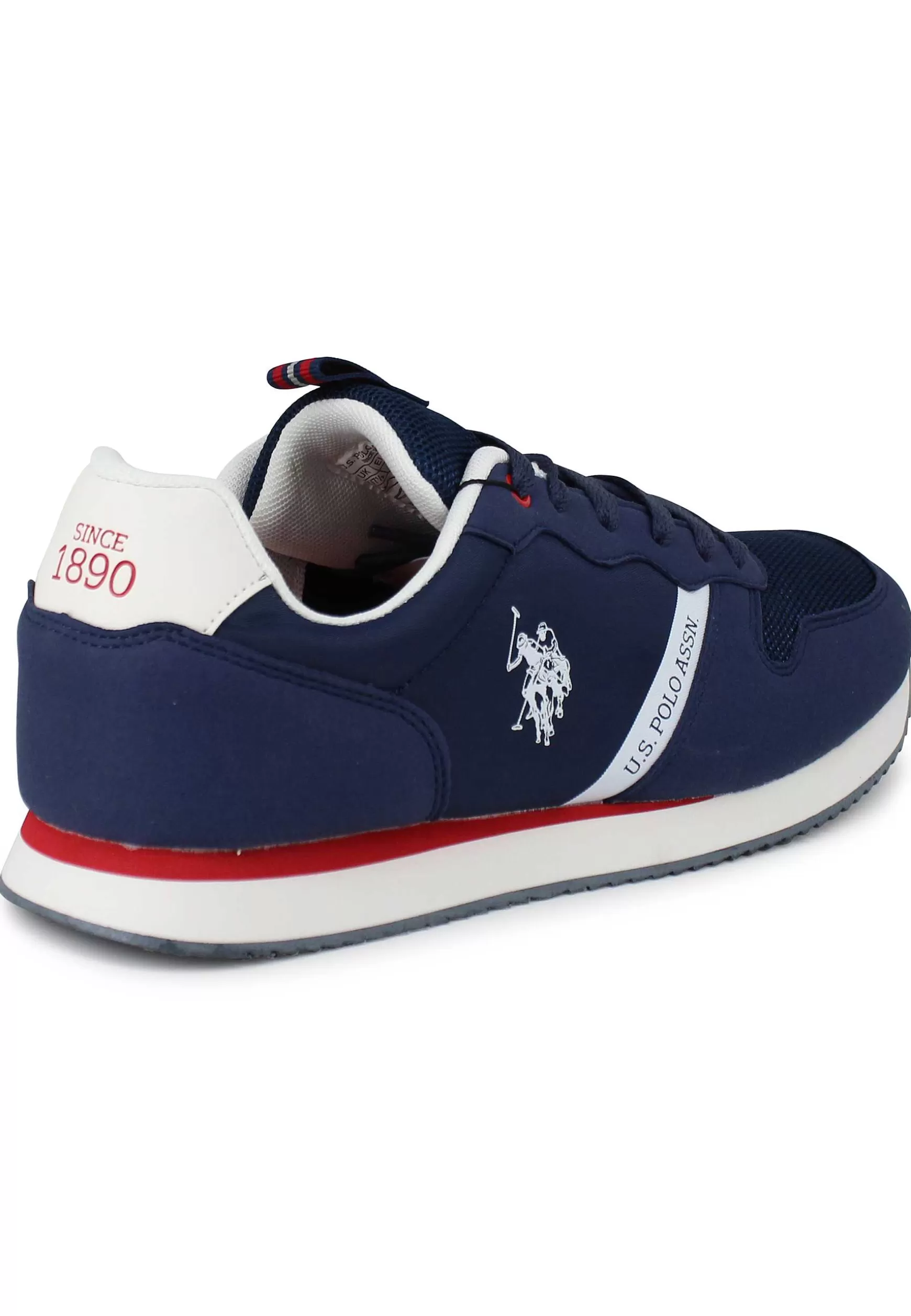 Sneakers Uomo In Tessuto Tecnico Blu Con Suola Running*U.S. Polo Assn Best