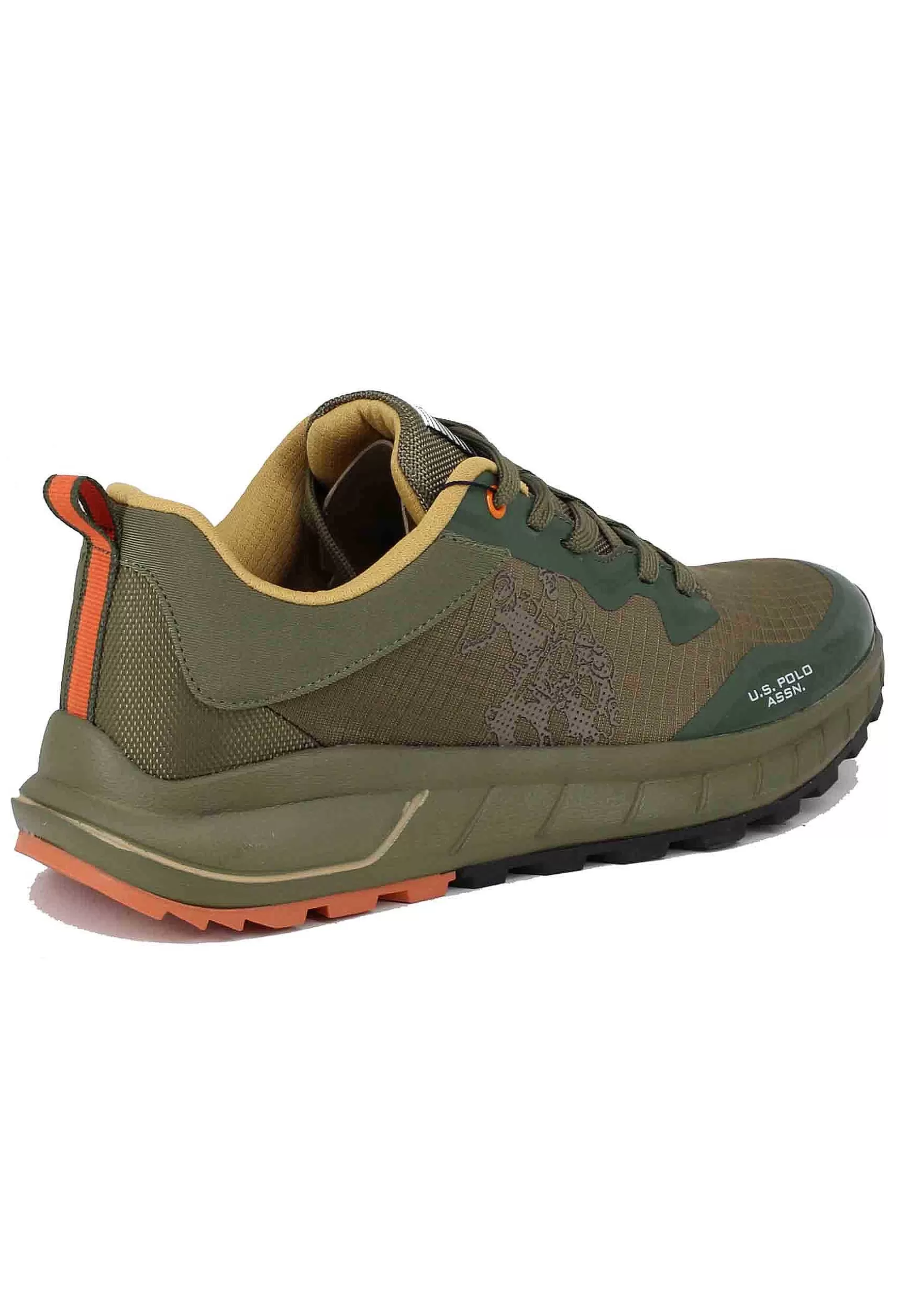 Sneakers Uomo In Tessuto Tecnico Verde*U.S. Polo Assn Store