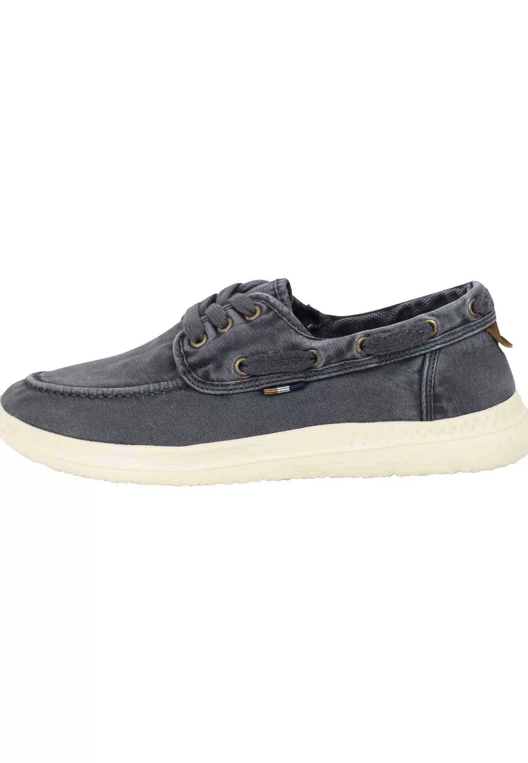 Sneakers Uomo Kona Boat In Tessuto Blu Con Suola In Gomma Ultra Leggera*Wrangler Sale
