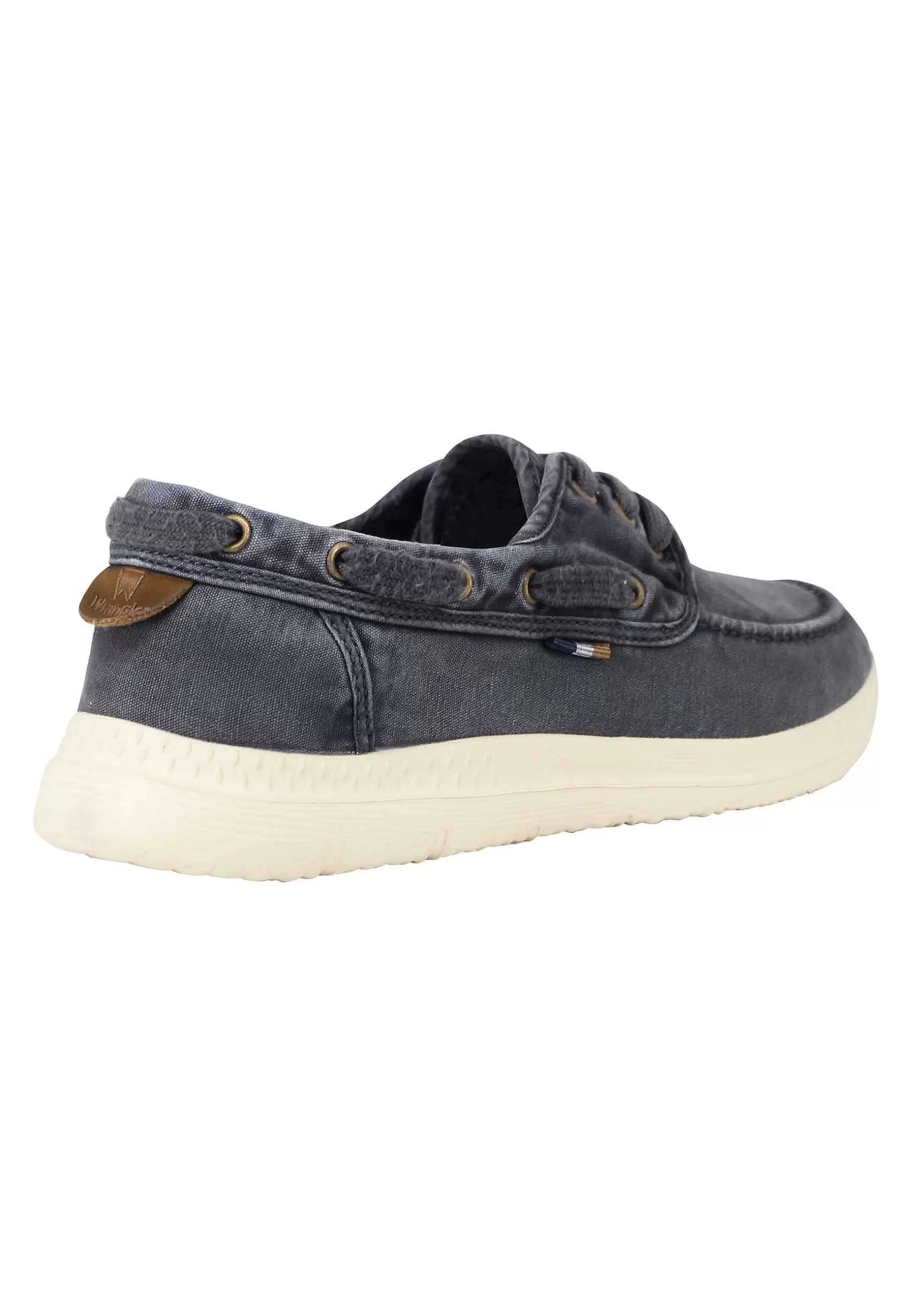 Sneakers Uomo Kona Boat In Tessuto Blu Con Suola In Gomma Ultra Leggera*Wrangler Sale