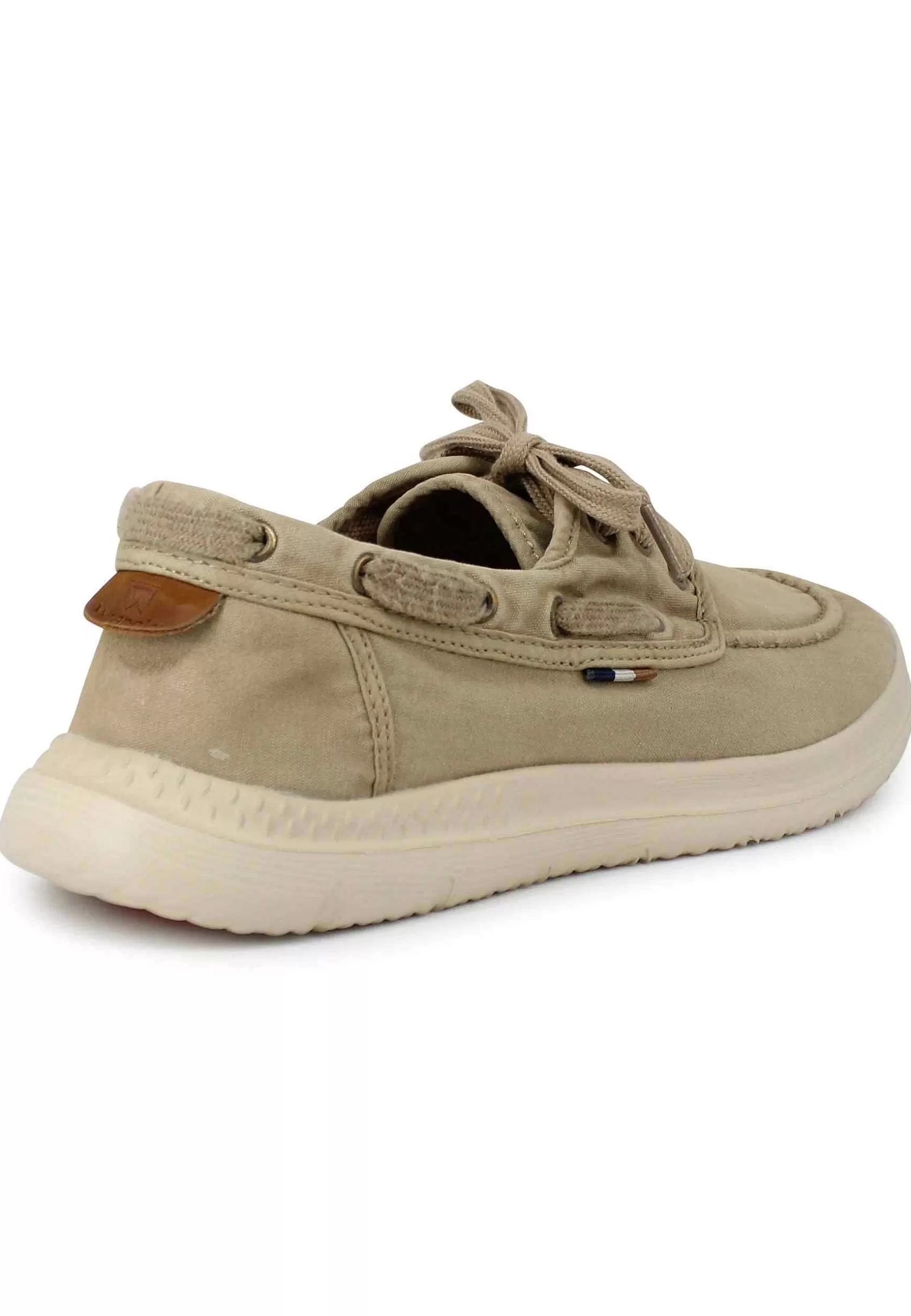 Sneakers Uomo Kona Boat In Tessuto Sabbia Con Suola In Gomma Ultra Leggera*Wrangler Best Sale